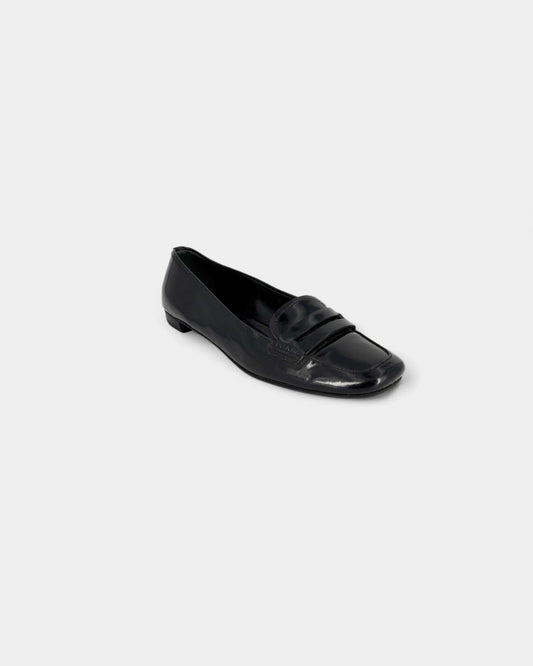 Mocassins vernis noirs