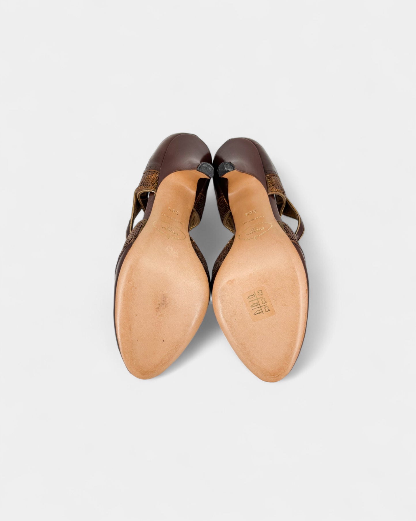 Escarpins bout ouvert