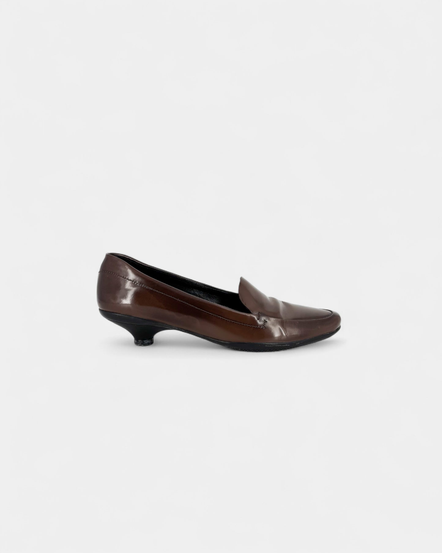 Mocassins vernis marrons