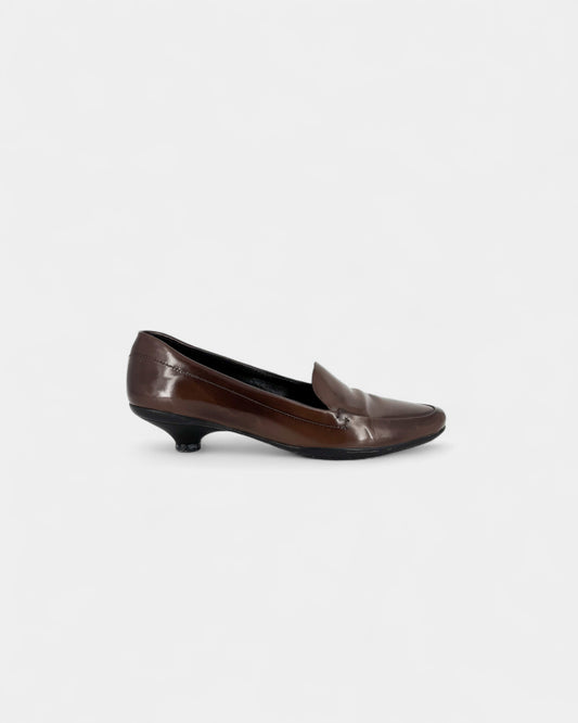 Mocassins vernis marrons