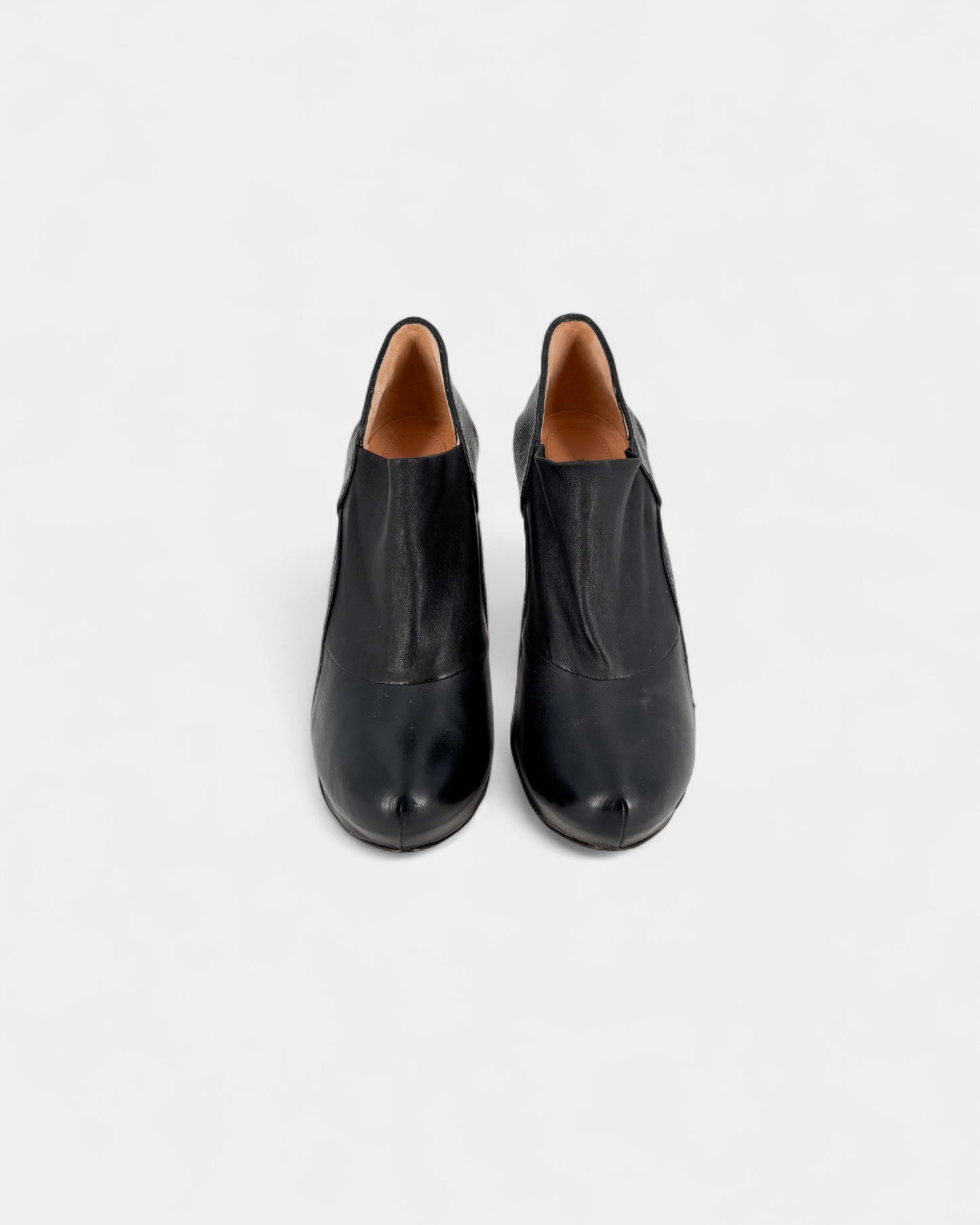 Escarpins noirs compensés