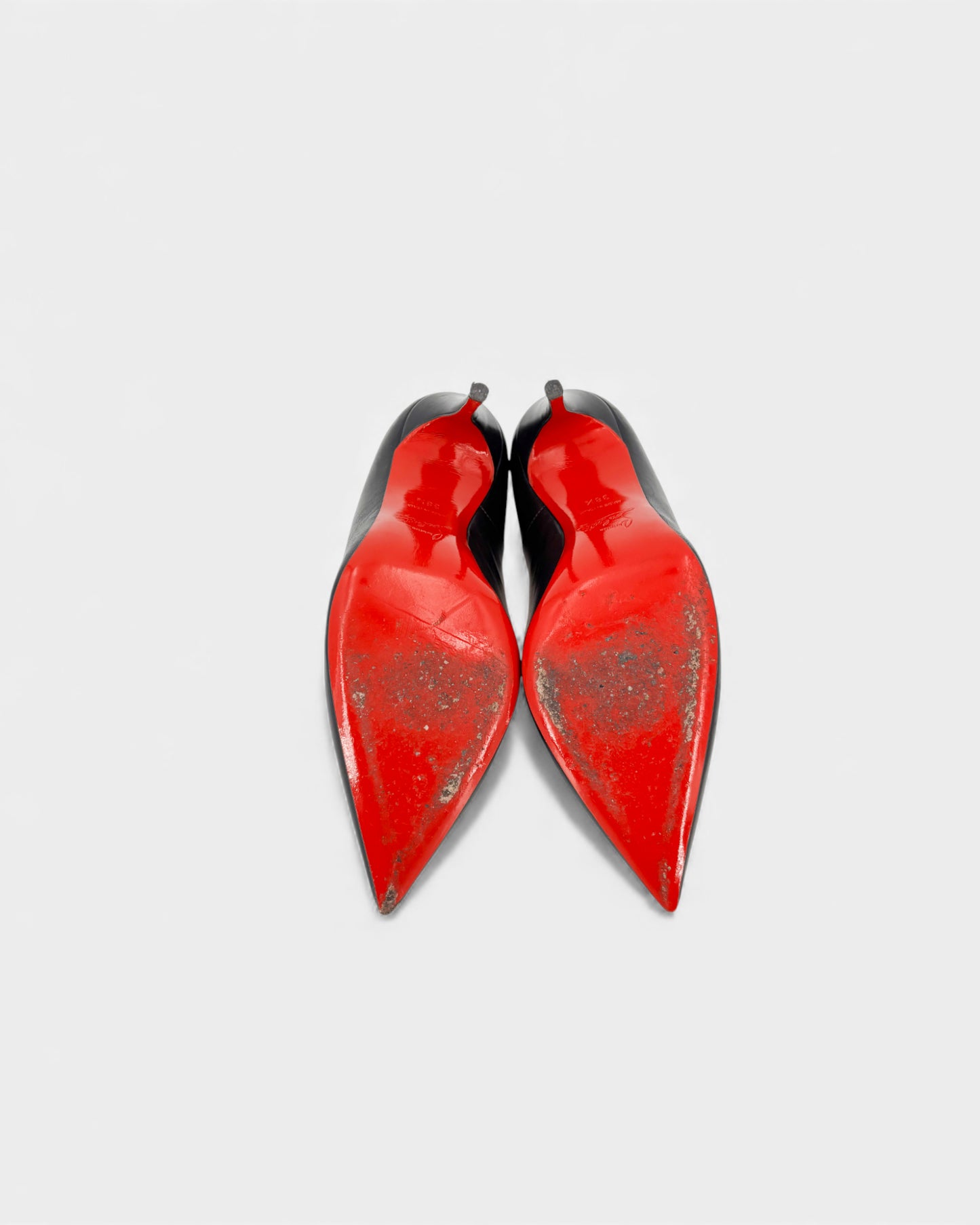 Escarpins en cuir noir