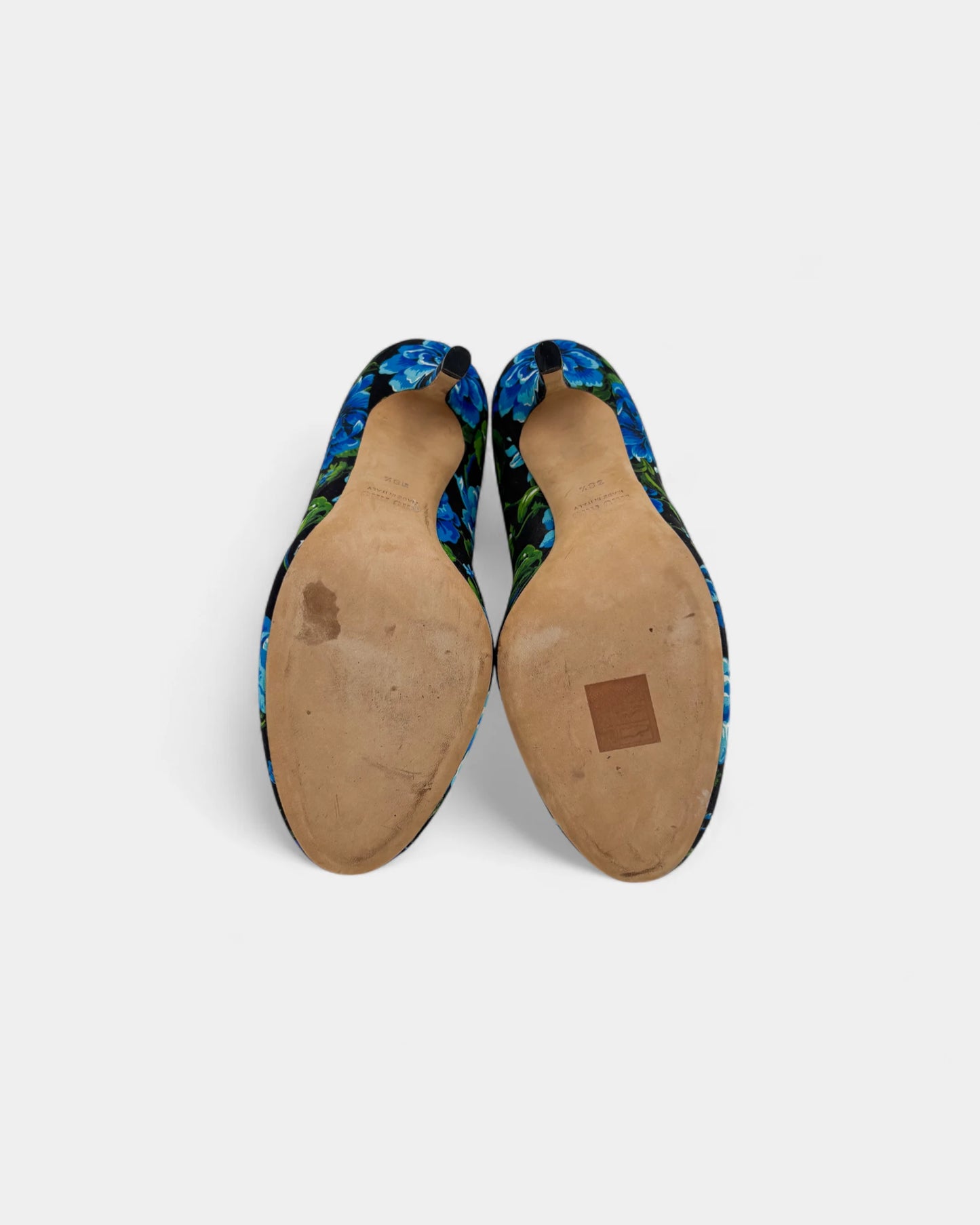 Escarpins fleuris - 38.5 EU / 7.5 US