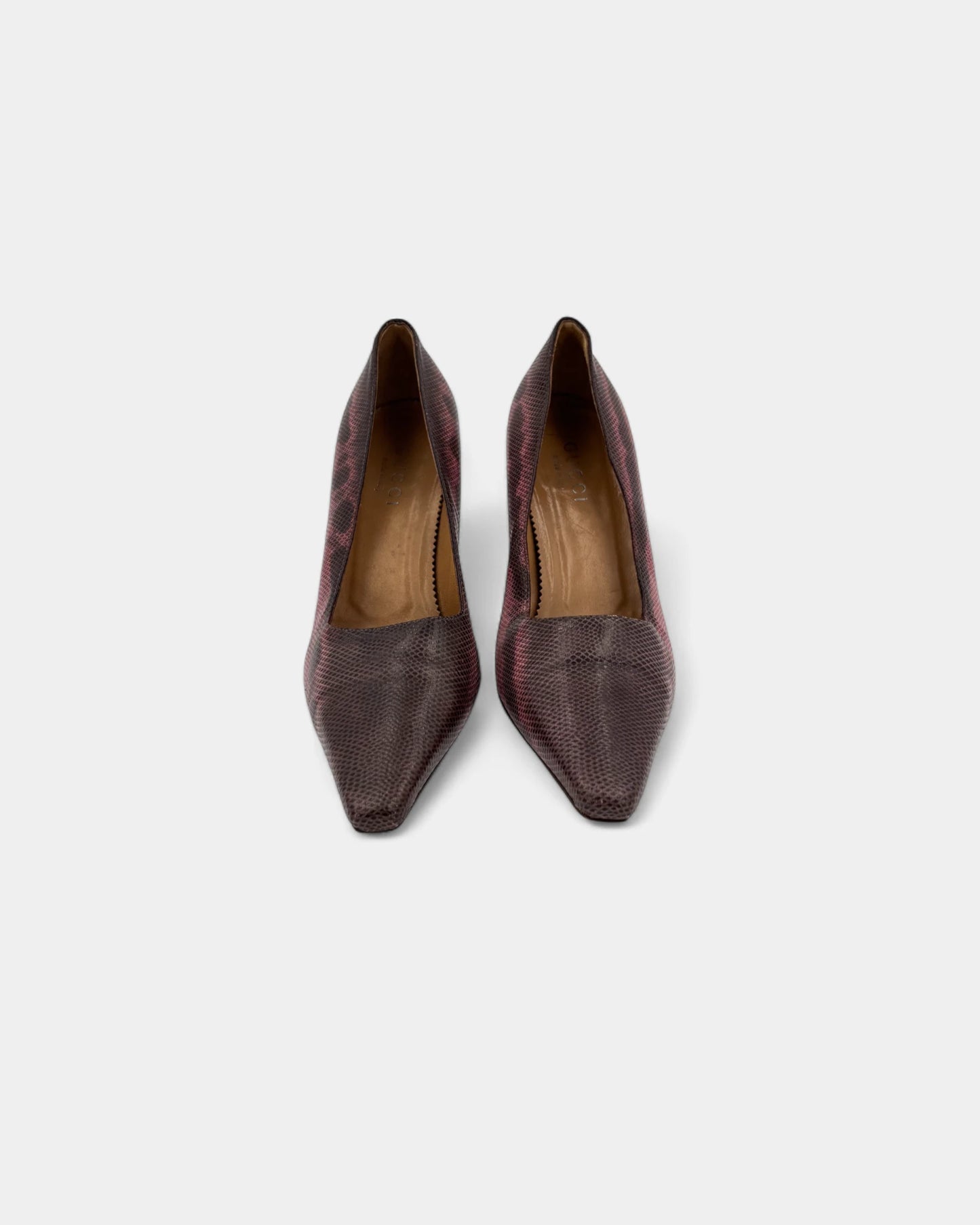 Pink leather pumps - 38 EU / 7 US