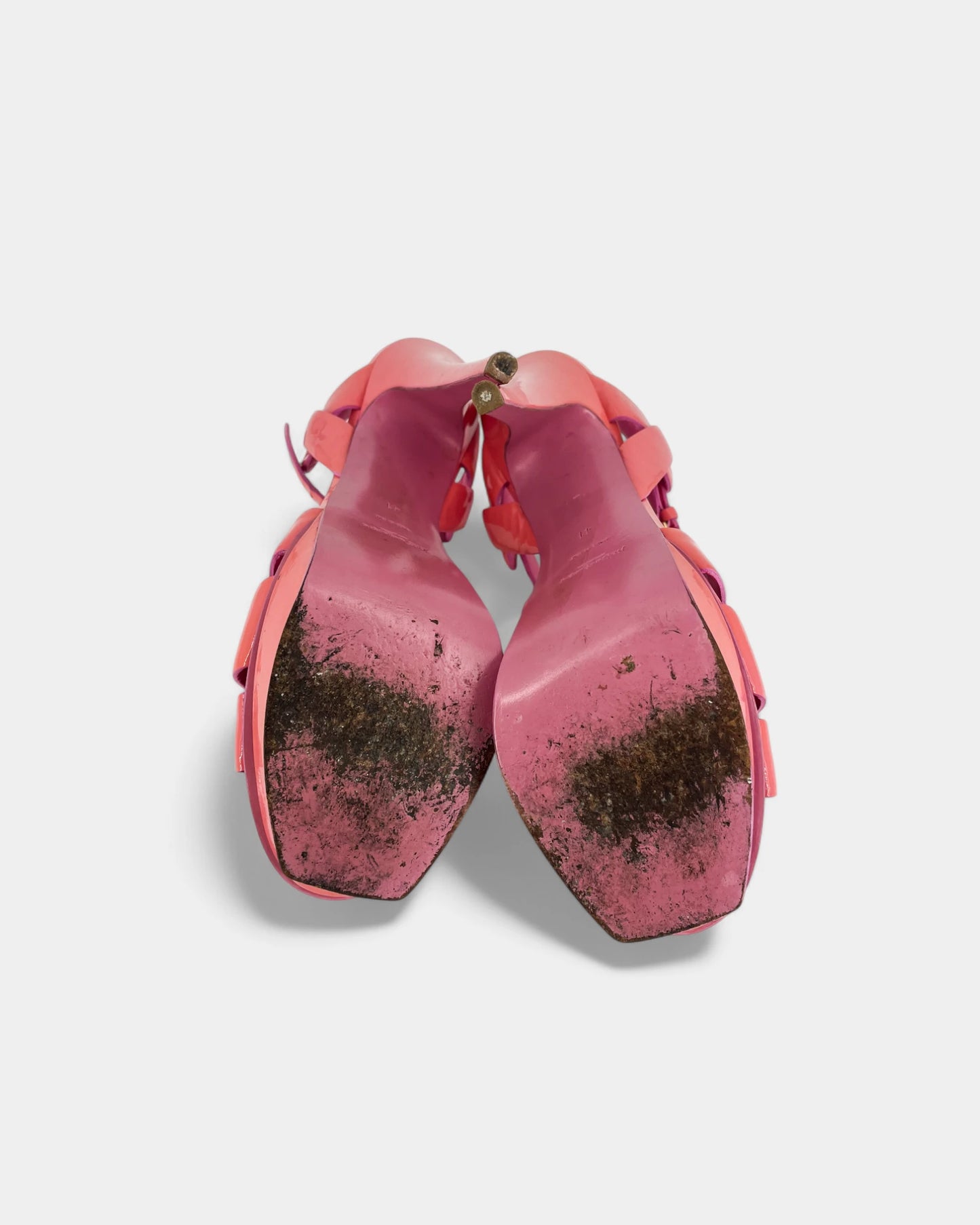 Pink high heel sandals - 41 EU / 10 US