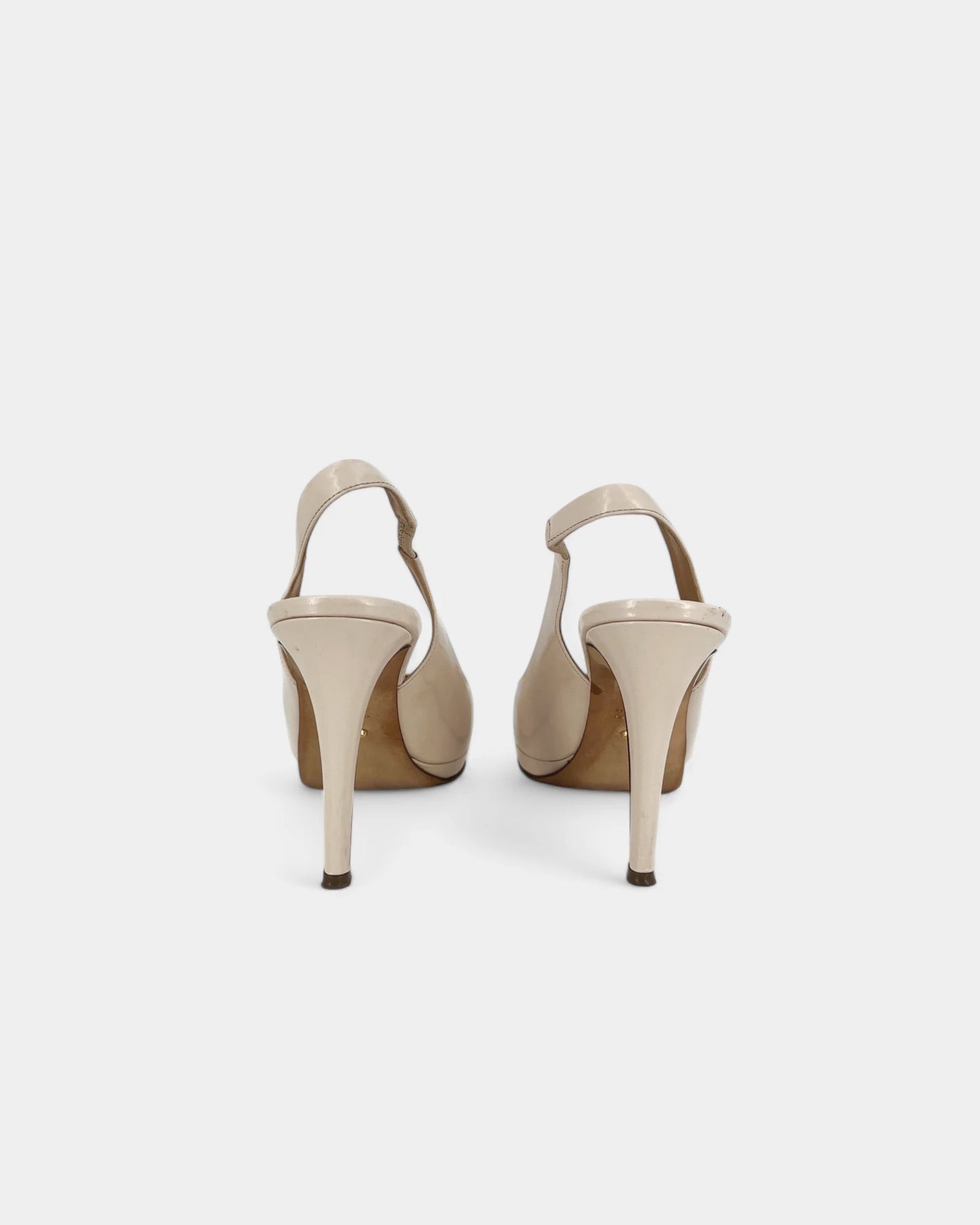Slingbacks crèmes - 40.5 EU / 9.5 US