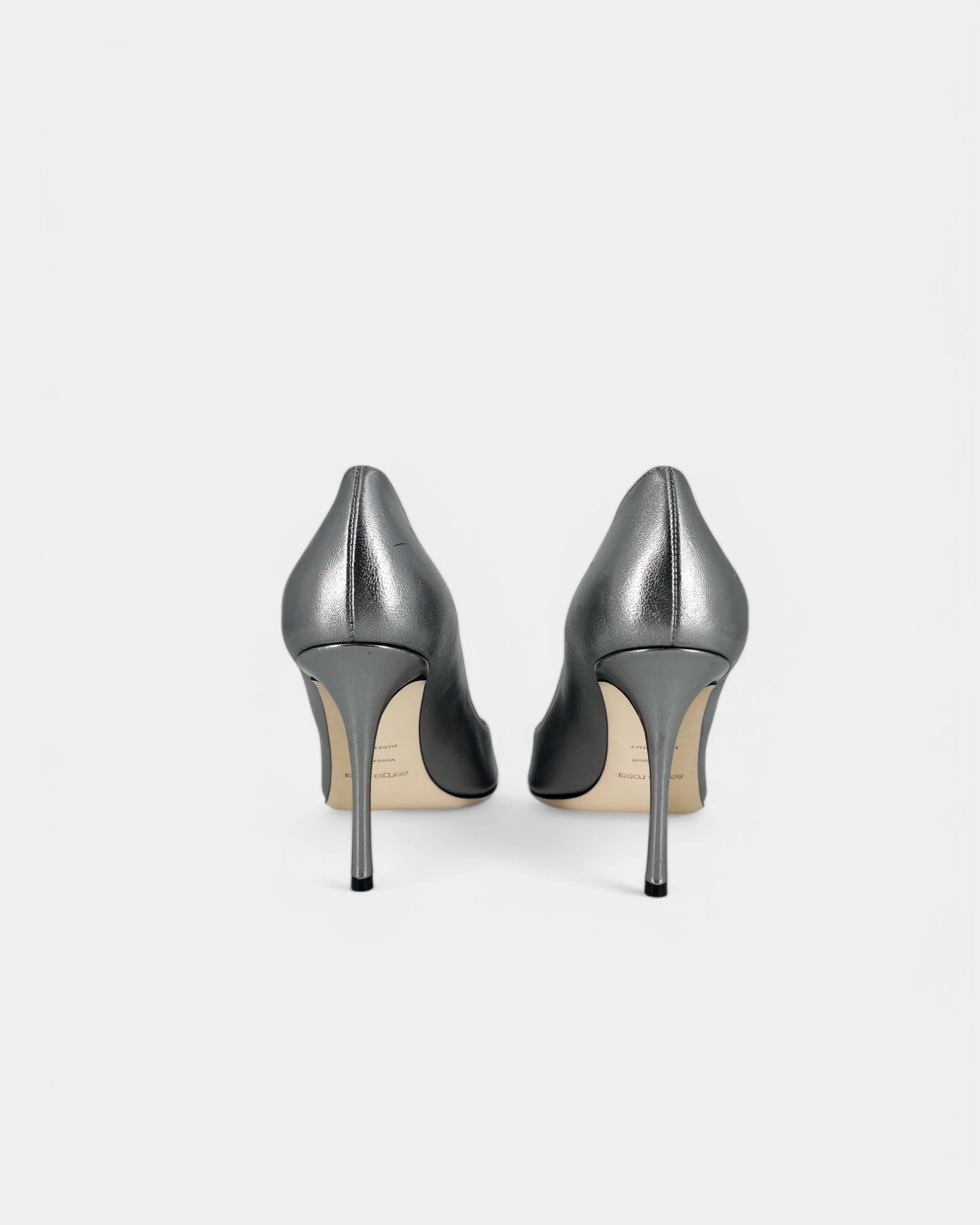 Escarpins argentés - 40 EU / 9 US