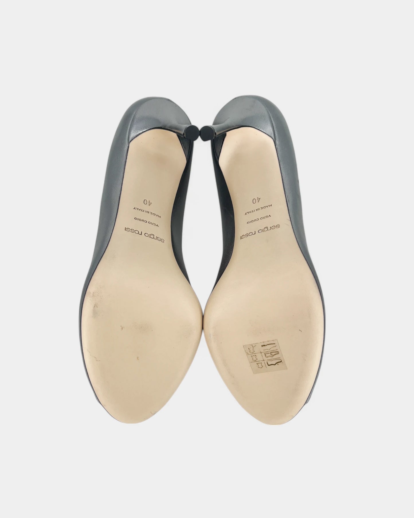 Escarpins argentés - 40 EU / 9 US