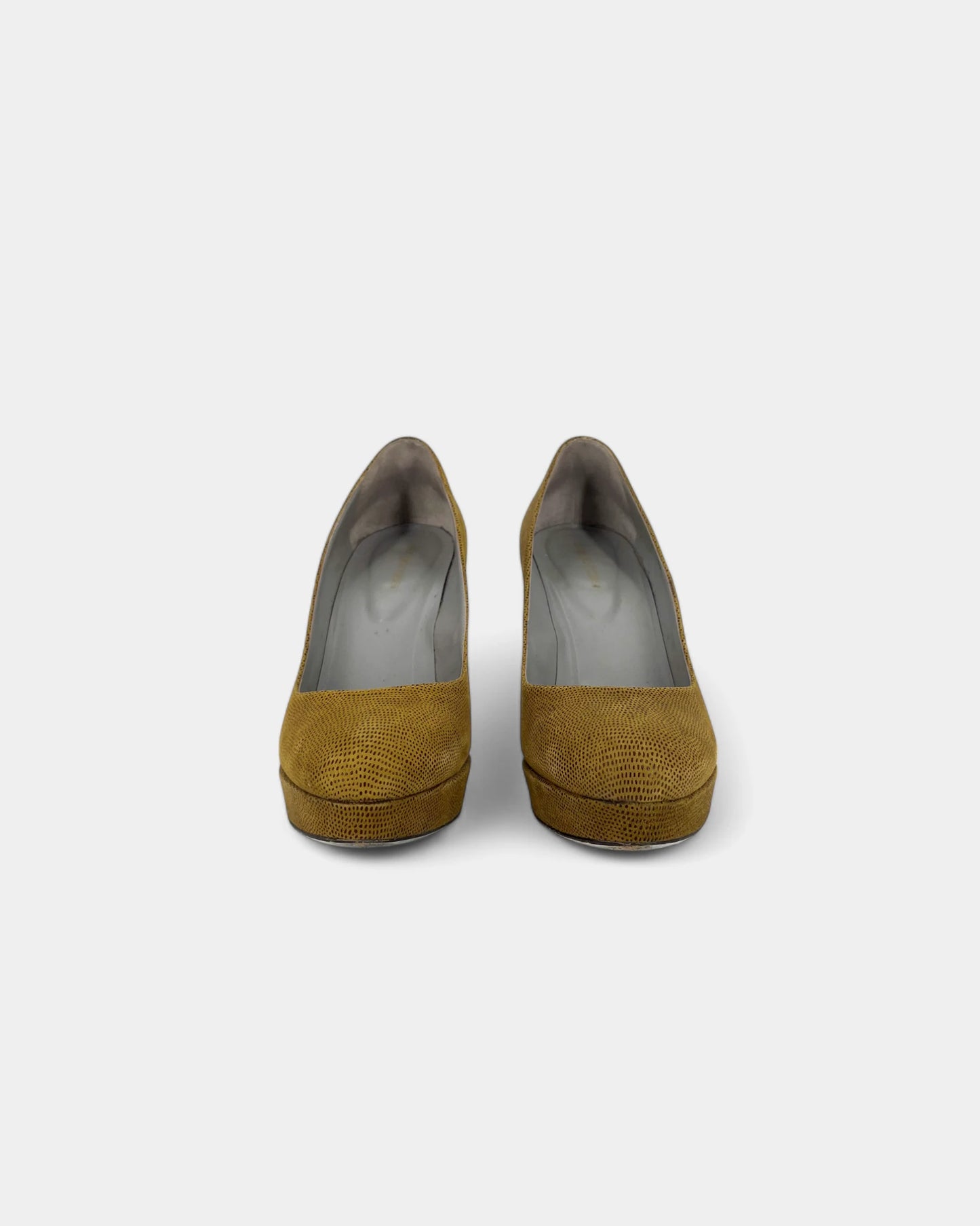 Escarpins compensés camels - 40 EU / 9 US