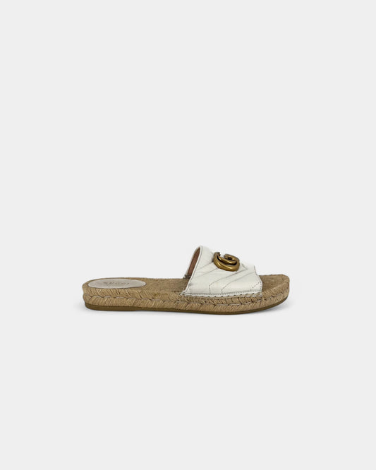 Sandales blanches - 36.5 EU / 5.5 US