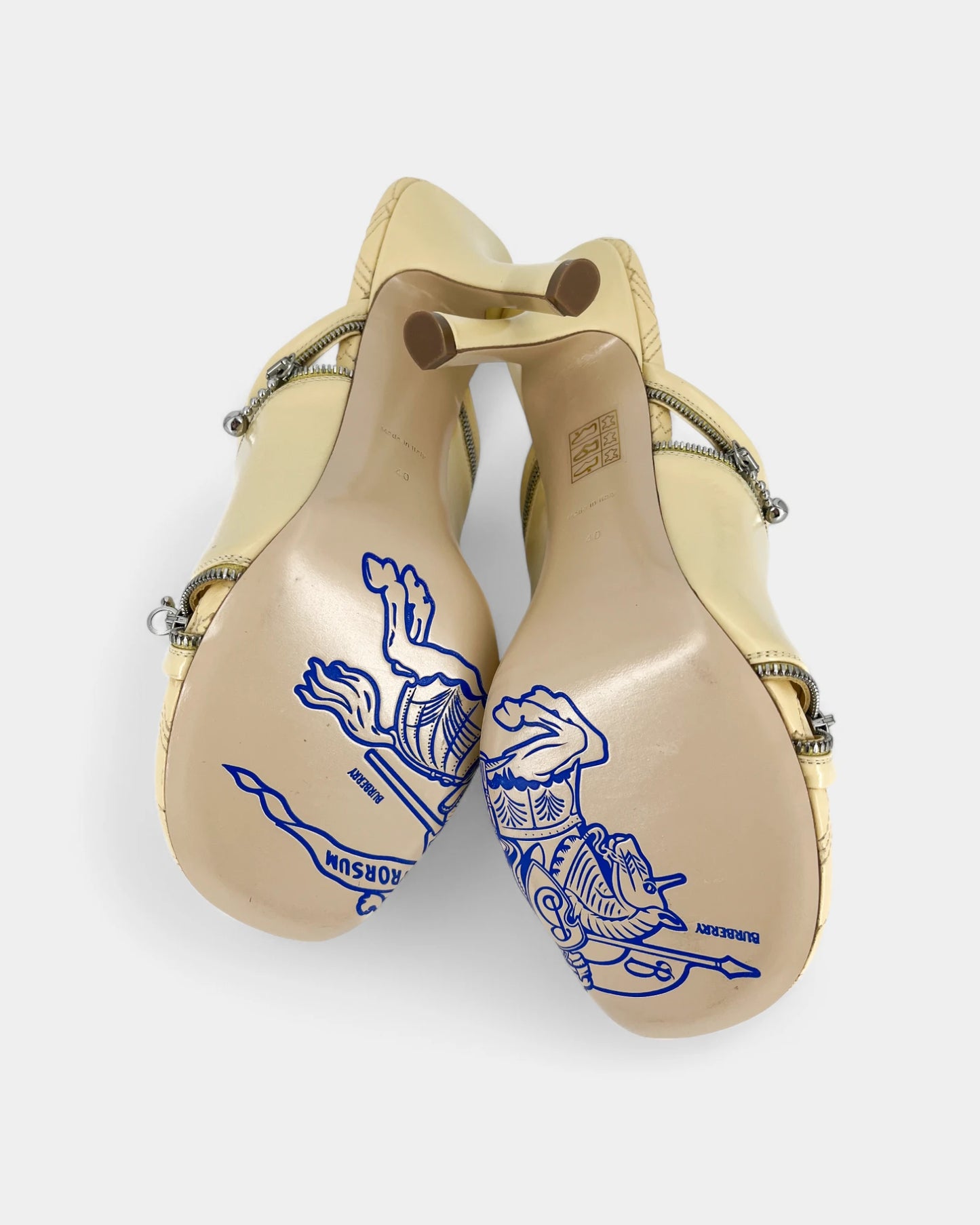 Mules jaunes - 40 EU / 9 US