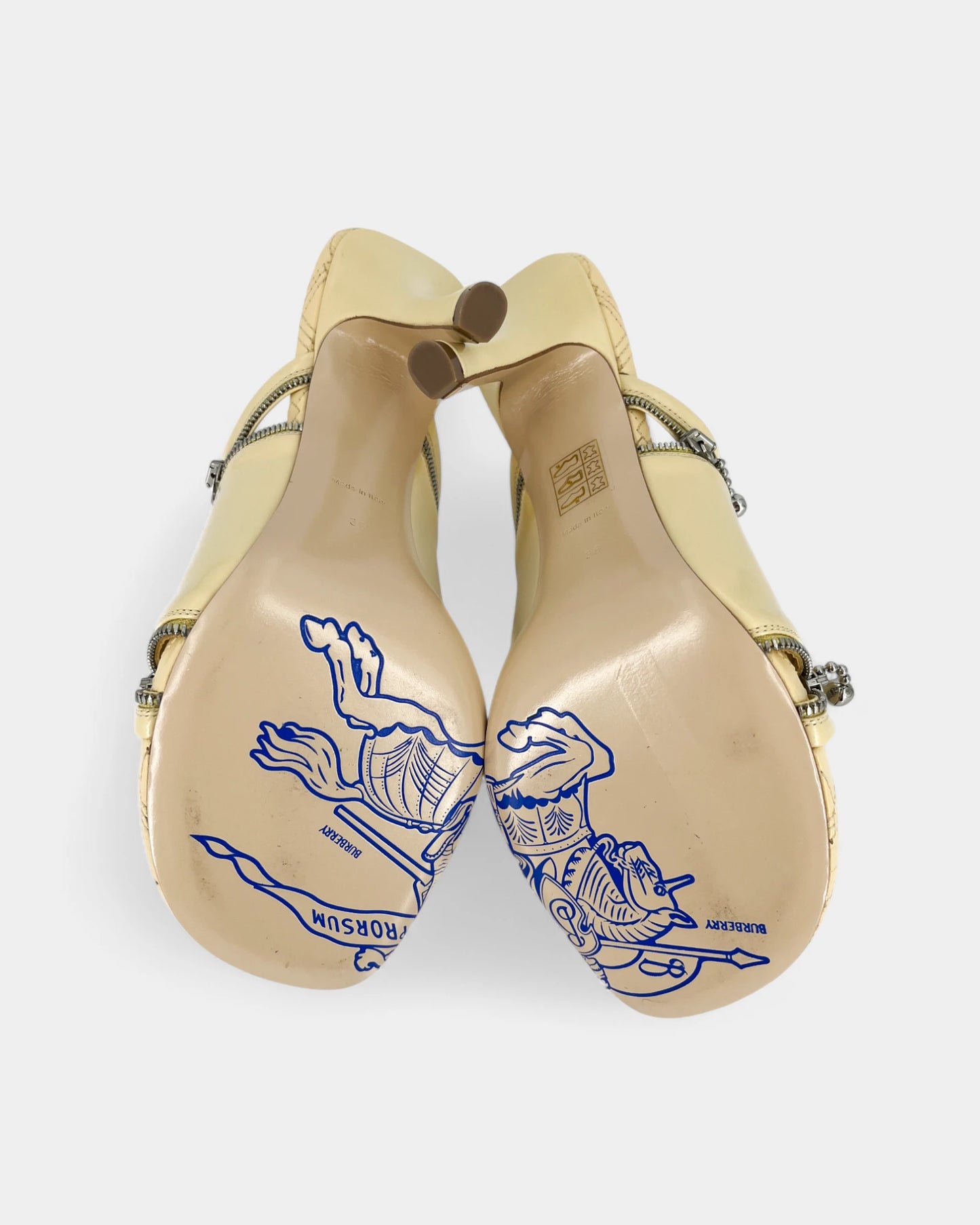 Mules jaunes - 38 EU / 7 US