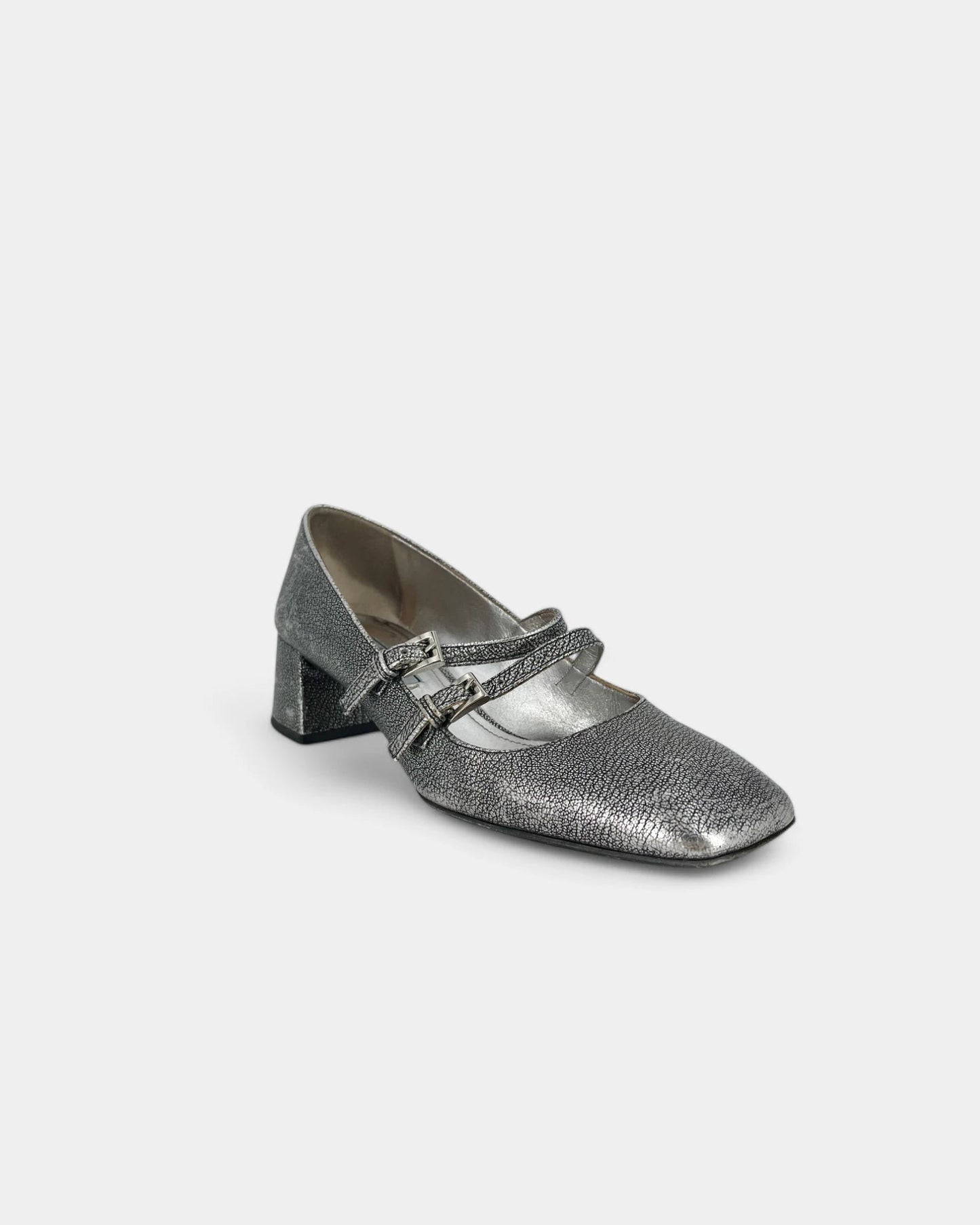 Silver Mary-Jane - 38 EU / 8 US