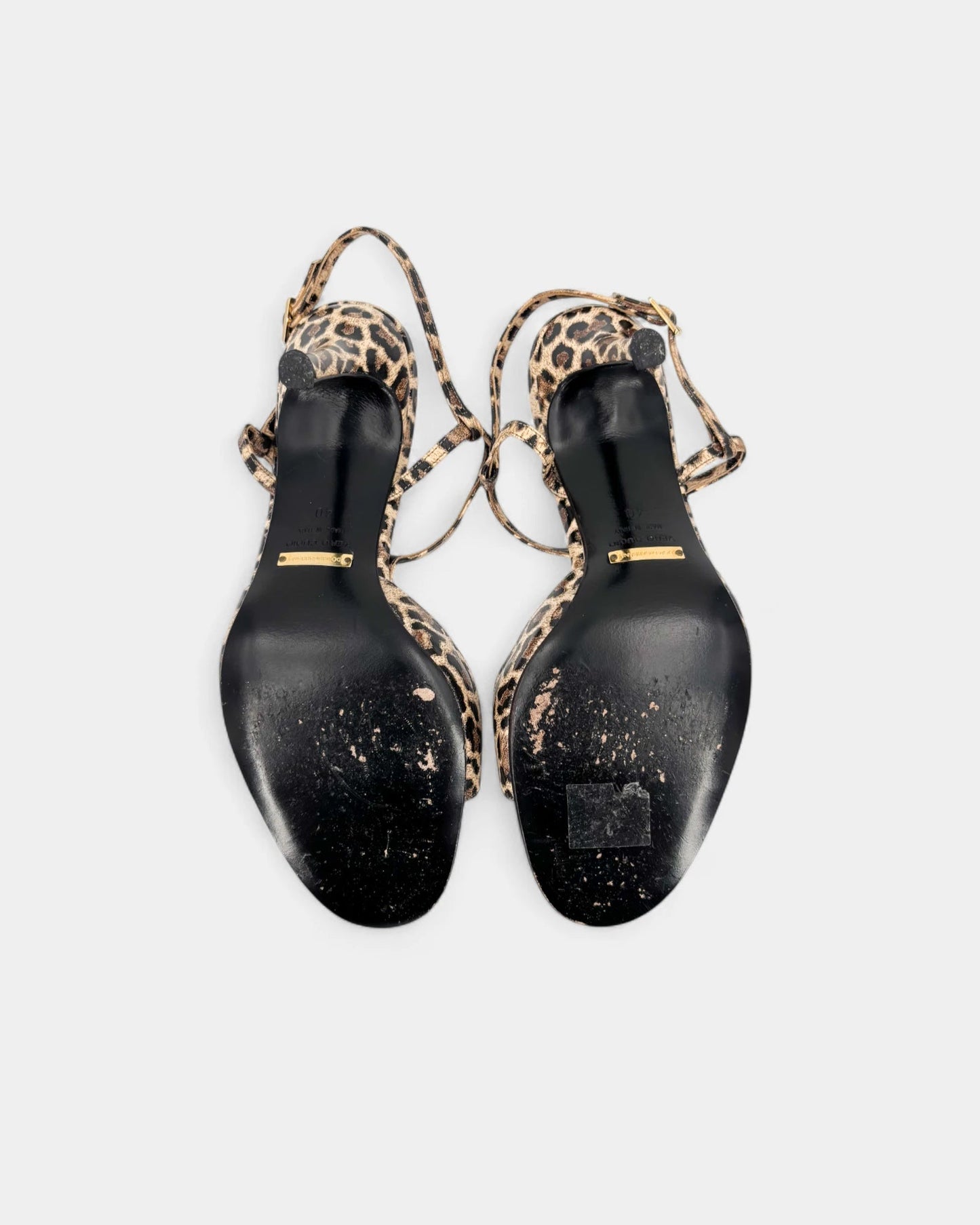 Sandales léopard - 40 EU / 9 US