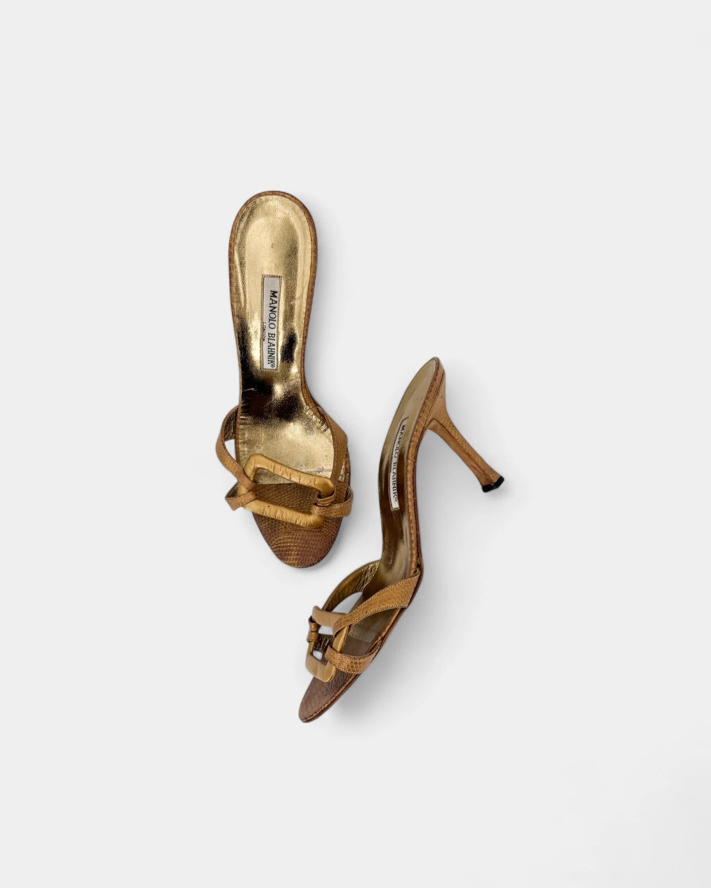 Sandales mordorés - 39.5 EU / 8.5 US