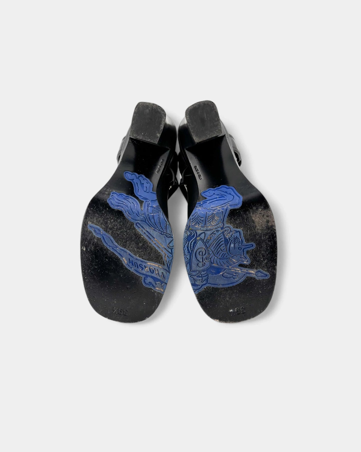 Bottes noires boucles - 39.5 EU / 8.5 US