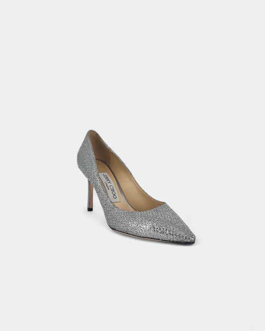 Escarpins argentés - 34.5 EU / 4.5 US
