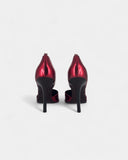 Escarpins rouges vernis