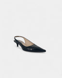 Slingbacks noires - 38 EU / 7 US