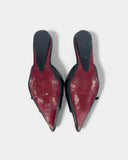 Flat black mules - 39 EU / 8 US