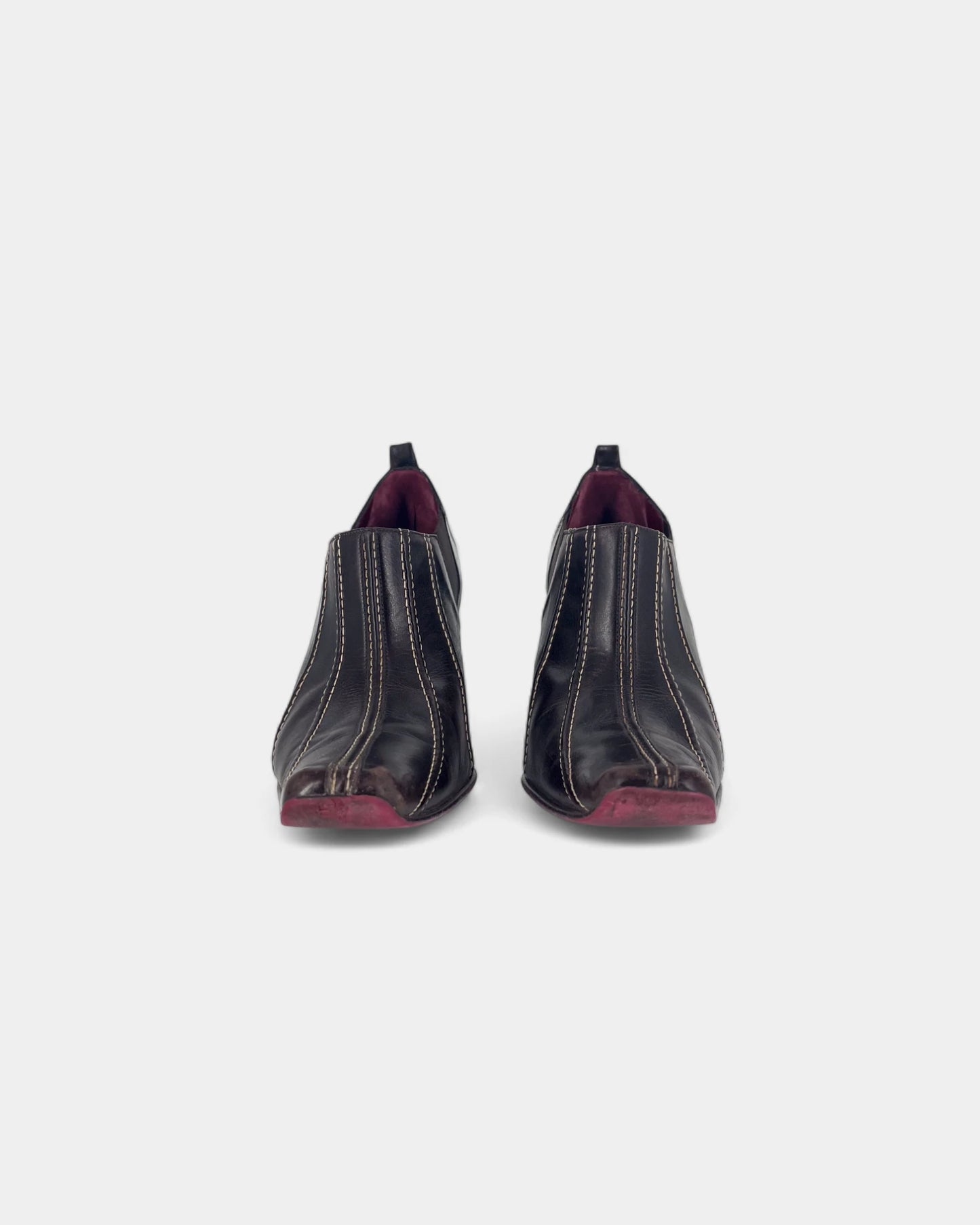 Bottines marrons - 37.5 EU / 7.5 US