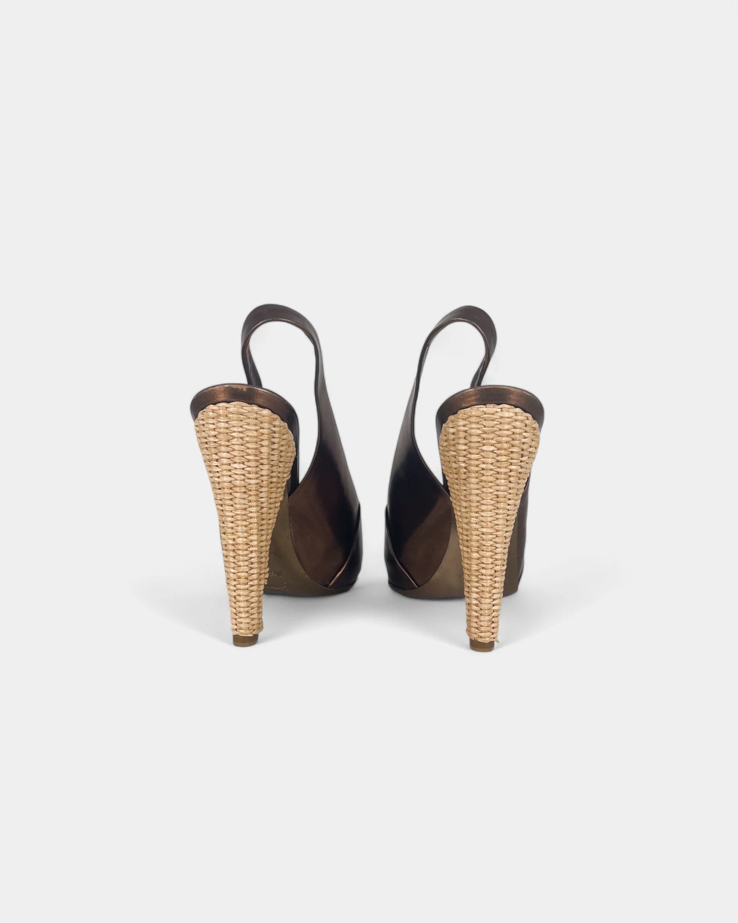 Slingbacks bronzes - 38 EU / 8 US