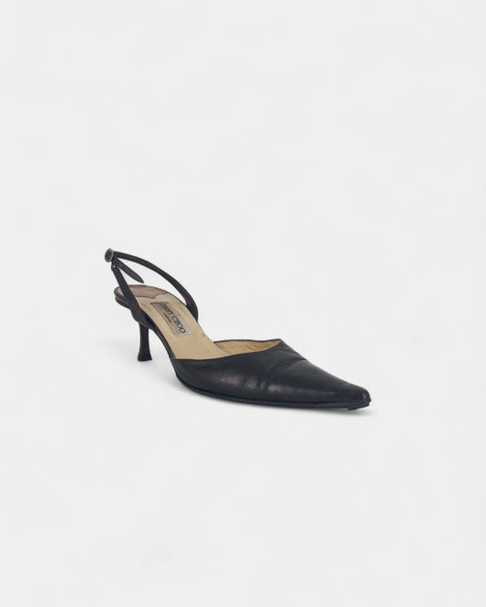 Slingbacks marrons - 40 EU / 10 US