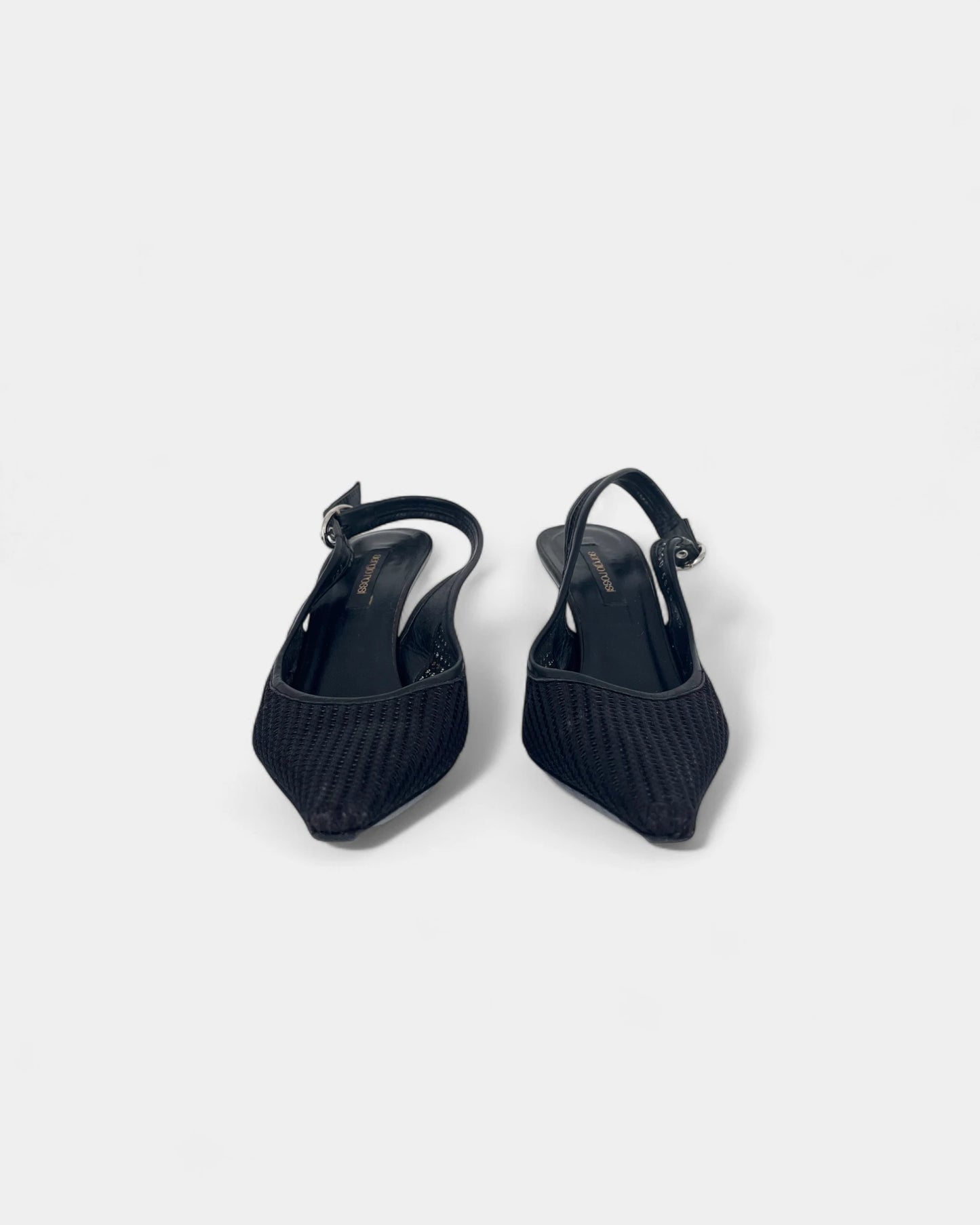 Black Slingbacks - 38.5 EU / 7.5 US