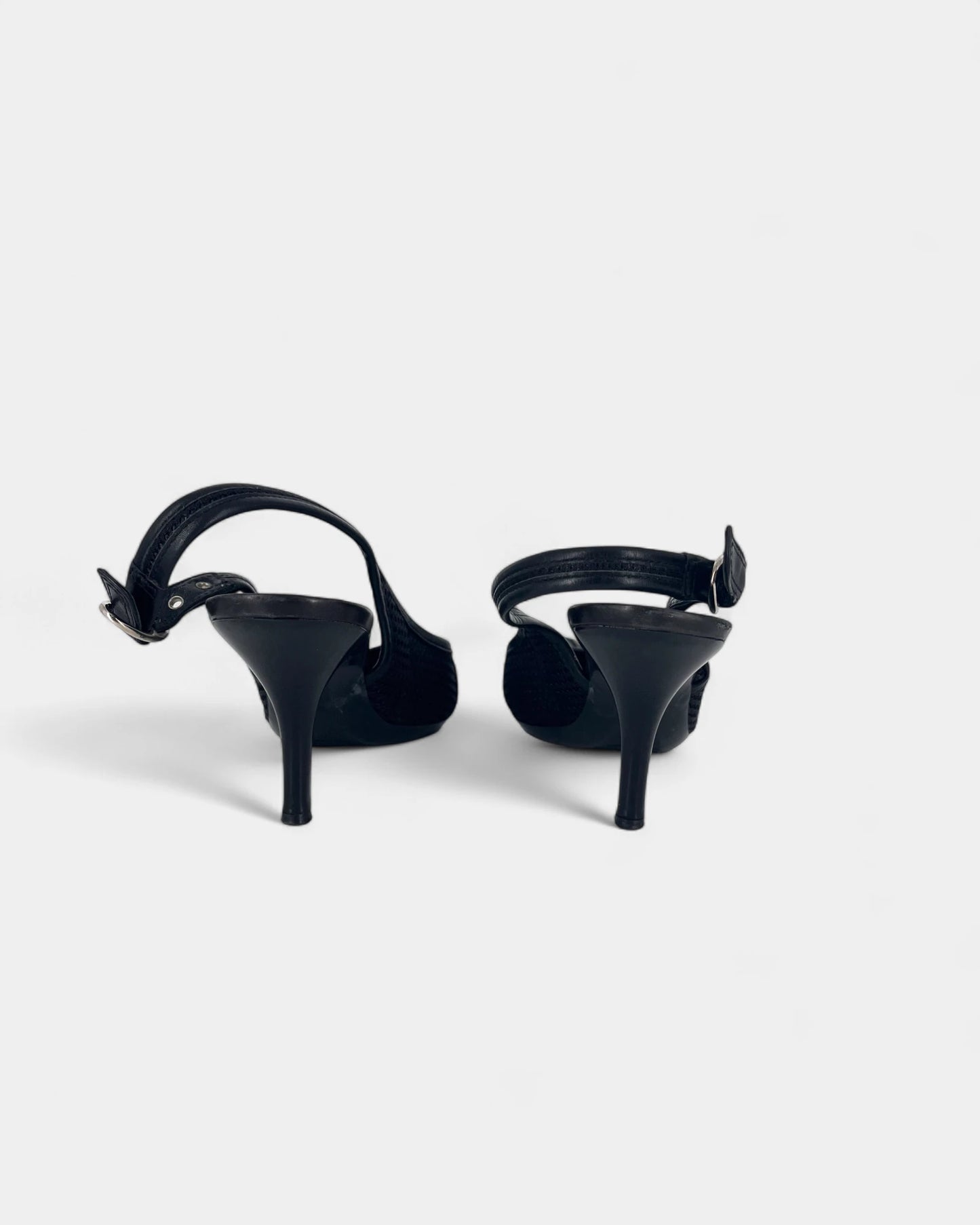 Black Slingbacks - 38.5 EU / 7.5 US