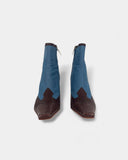 Bottines bleues