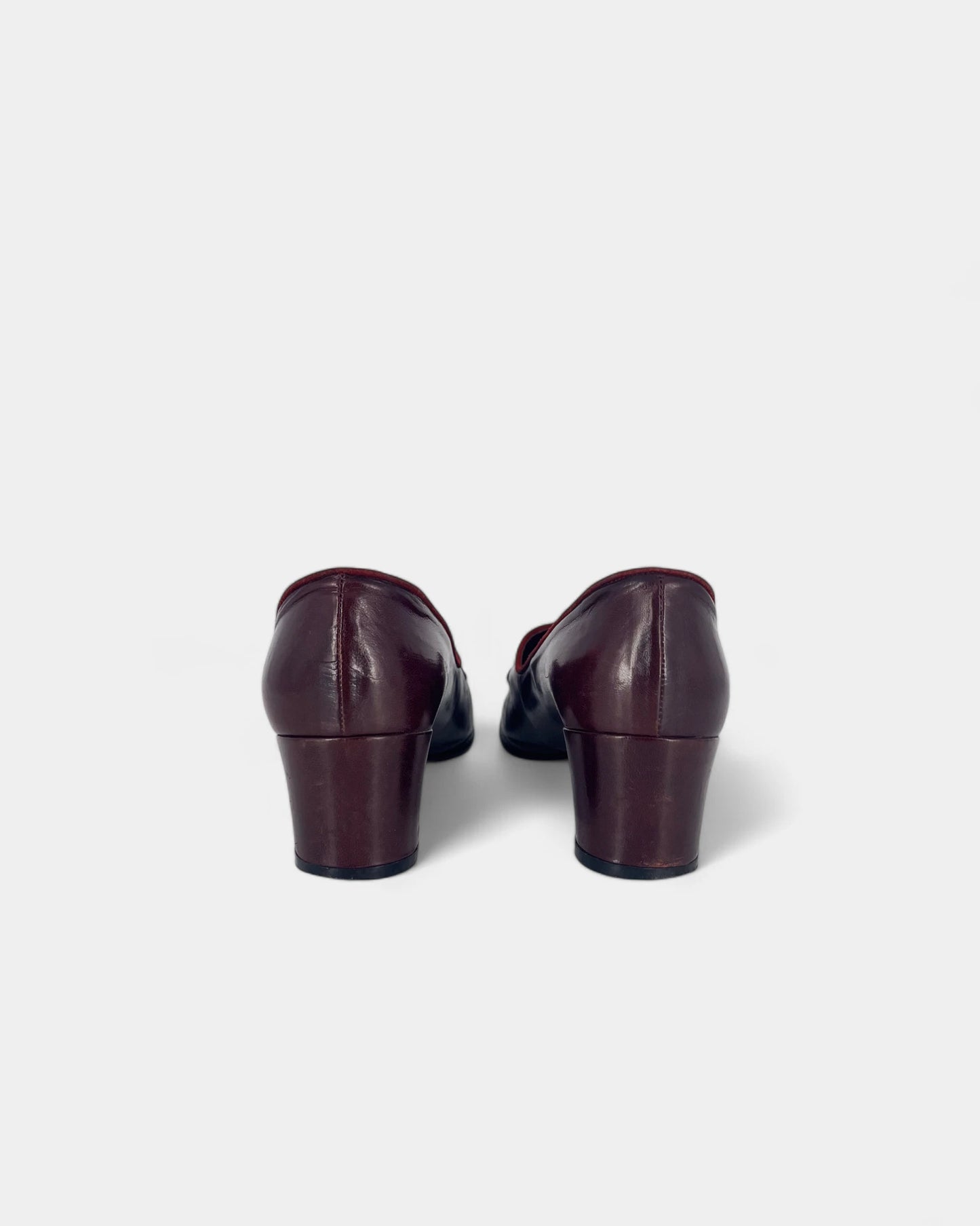 Mary-Jane rouge bordeaux - 37.5 EU / 7.5 US
