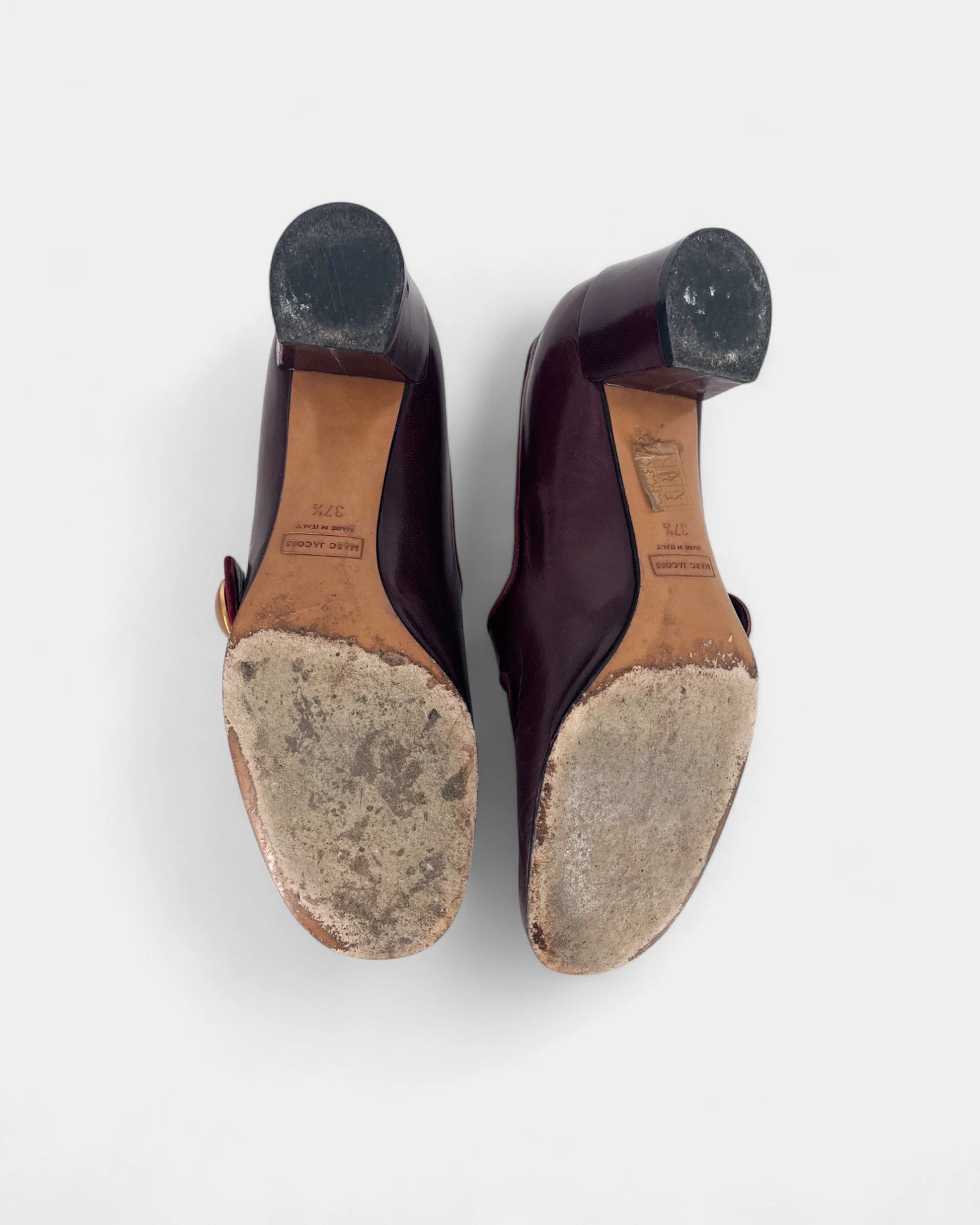 Mary-Jane rouge bordeaux - 37.5 EU / 7.5 US