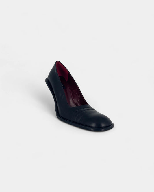 Escarpins noirs à bout rond - 39 EU / 9 US