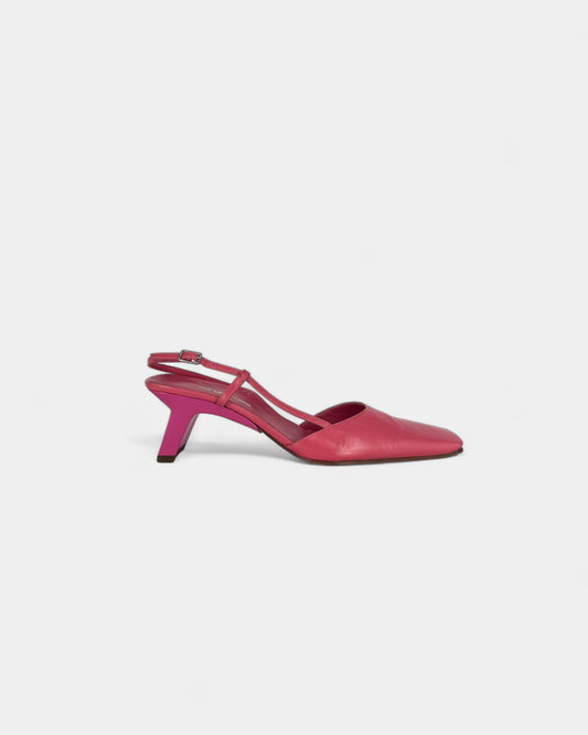 Slingbacks roses - 38 EU / 8 US