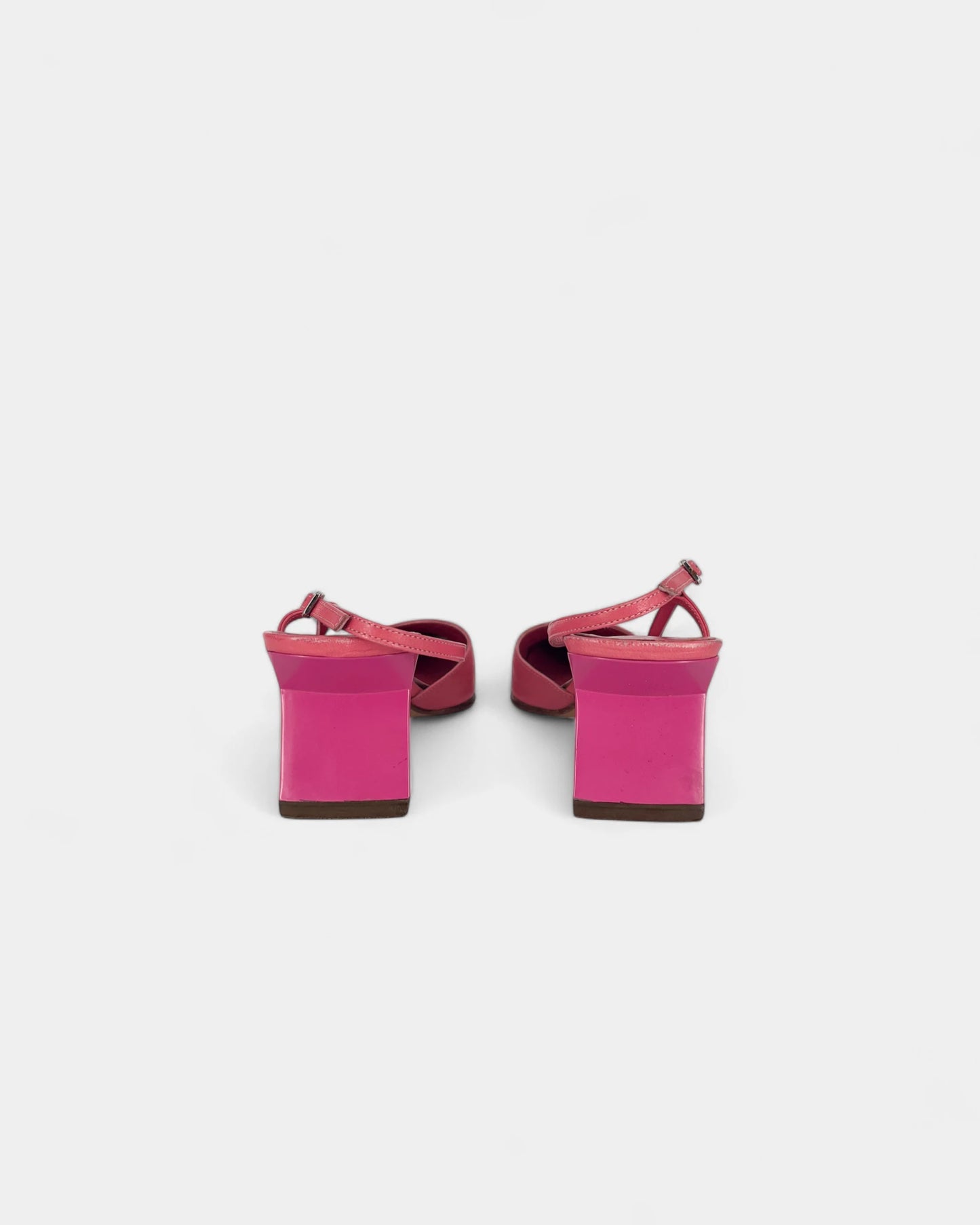 Slingbacks roses - 38 EU / 8 US