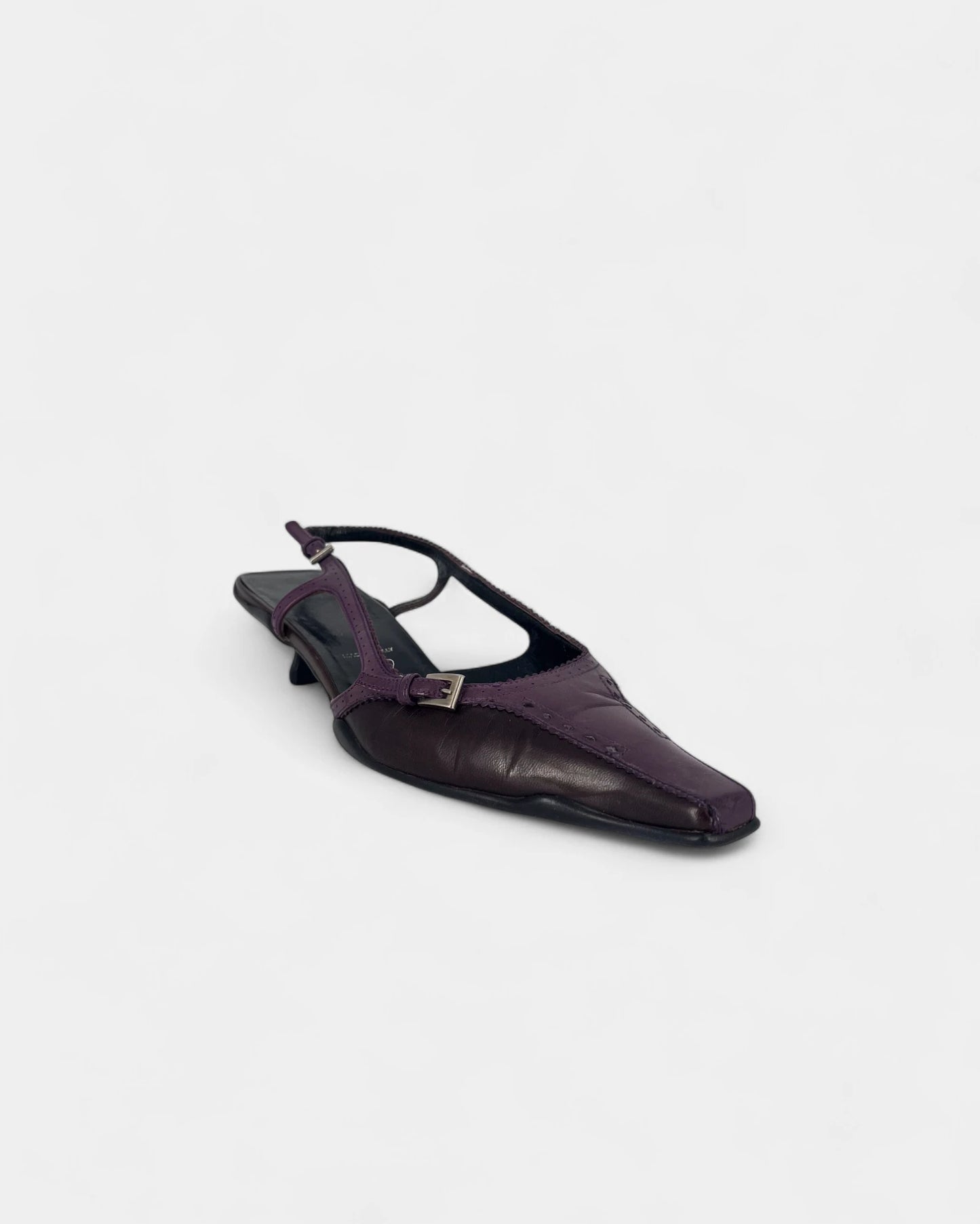 Purple Slingbacks - 37.5 EU / 6.5 US
