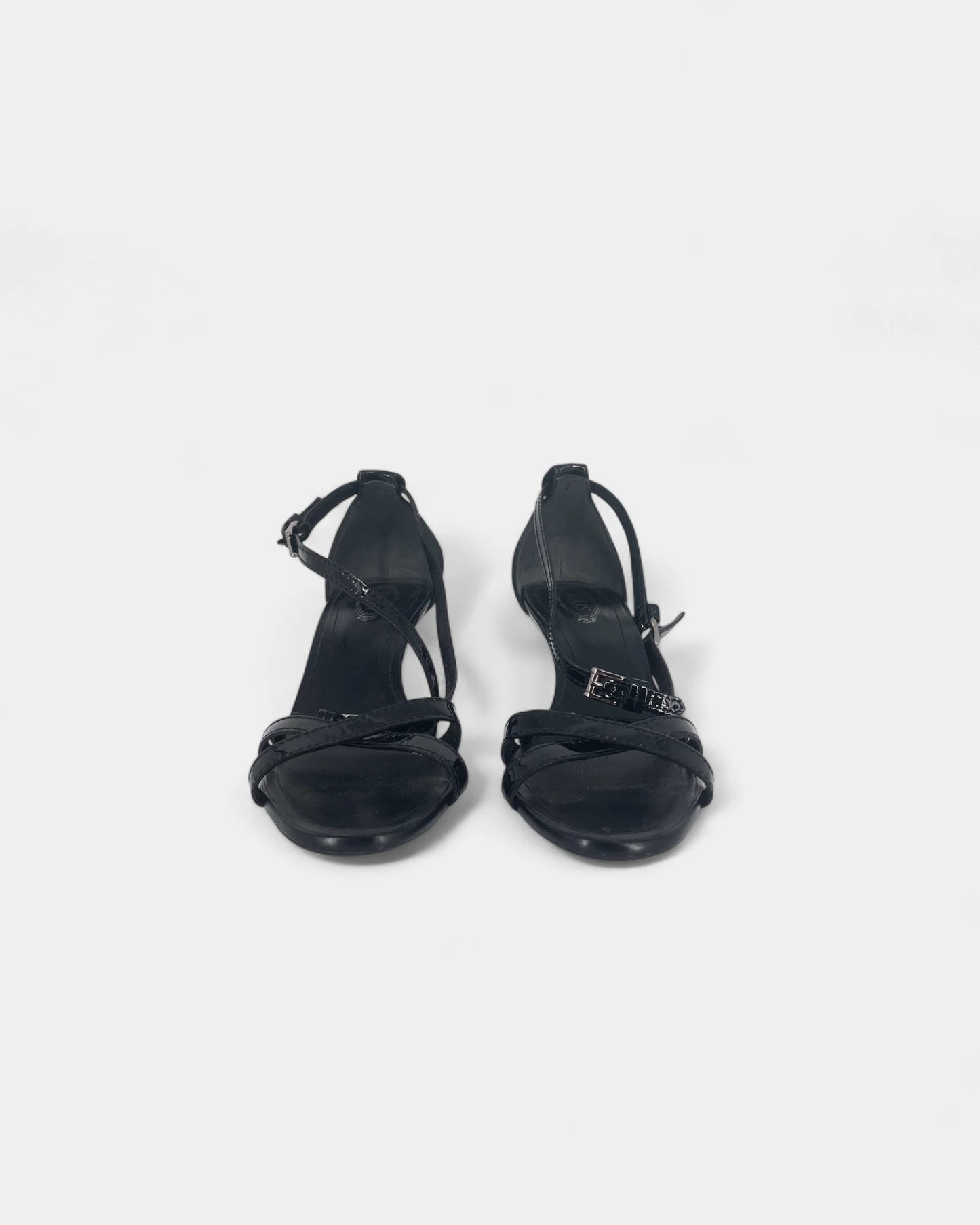 Sandales noires à talons - 36.5 EU / 6.5 US