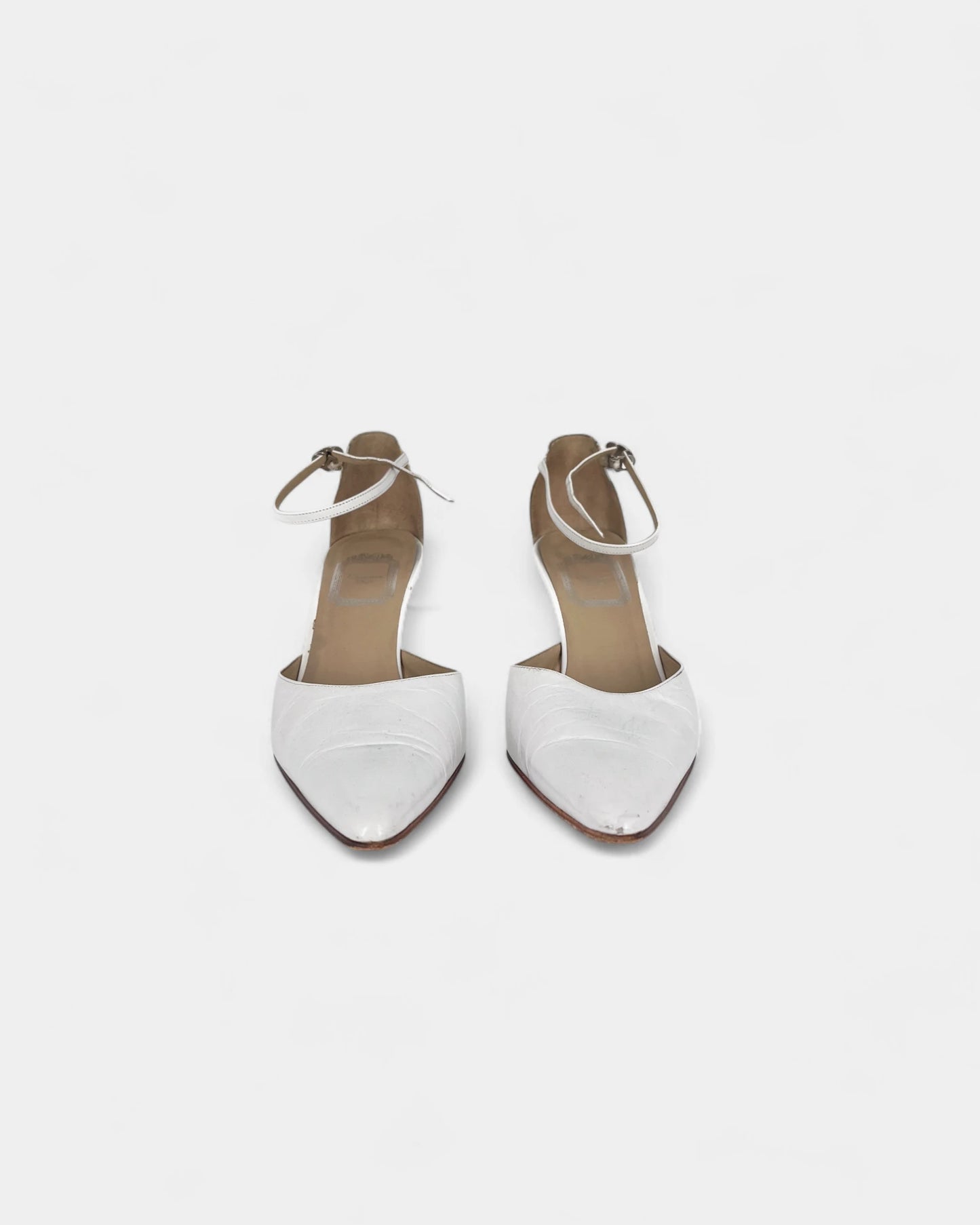 Escarpins blancs - 39 EU / 9 US