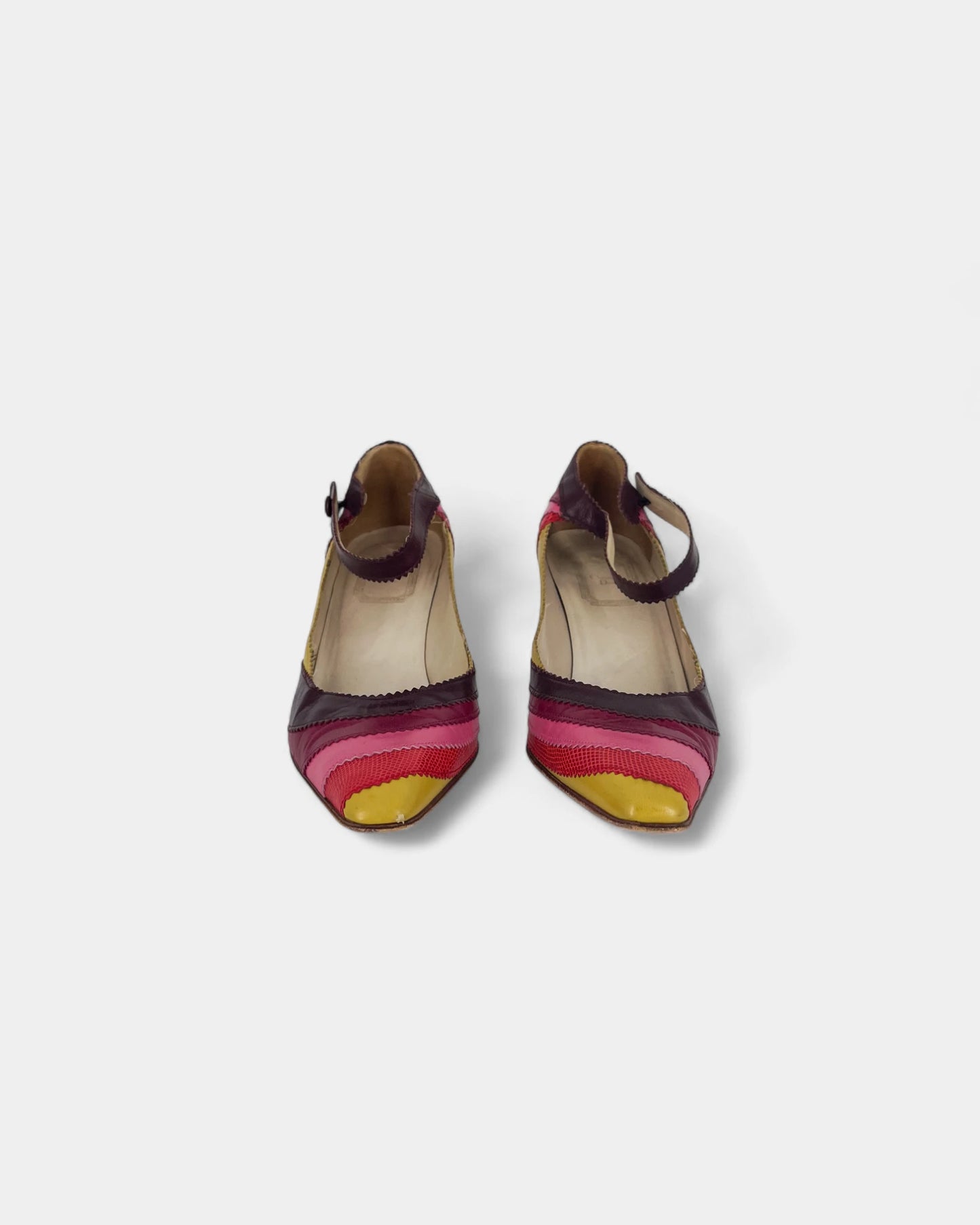 Escarpins multicolores - 39 EU / 9 US