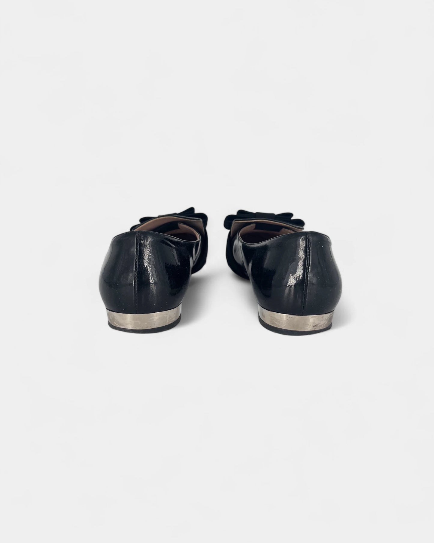 Mocassins noirs à noeuds - 38 EU / 8 US