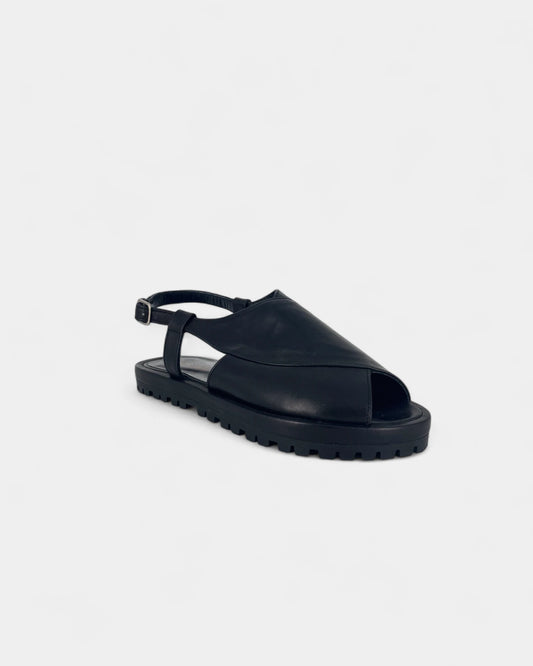 Sandales noires - 36 EU / 6 US