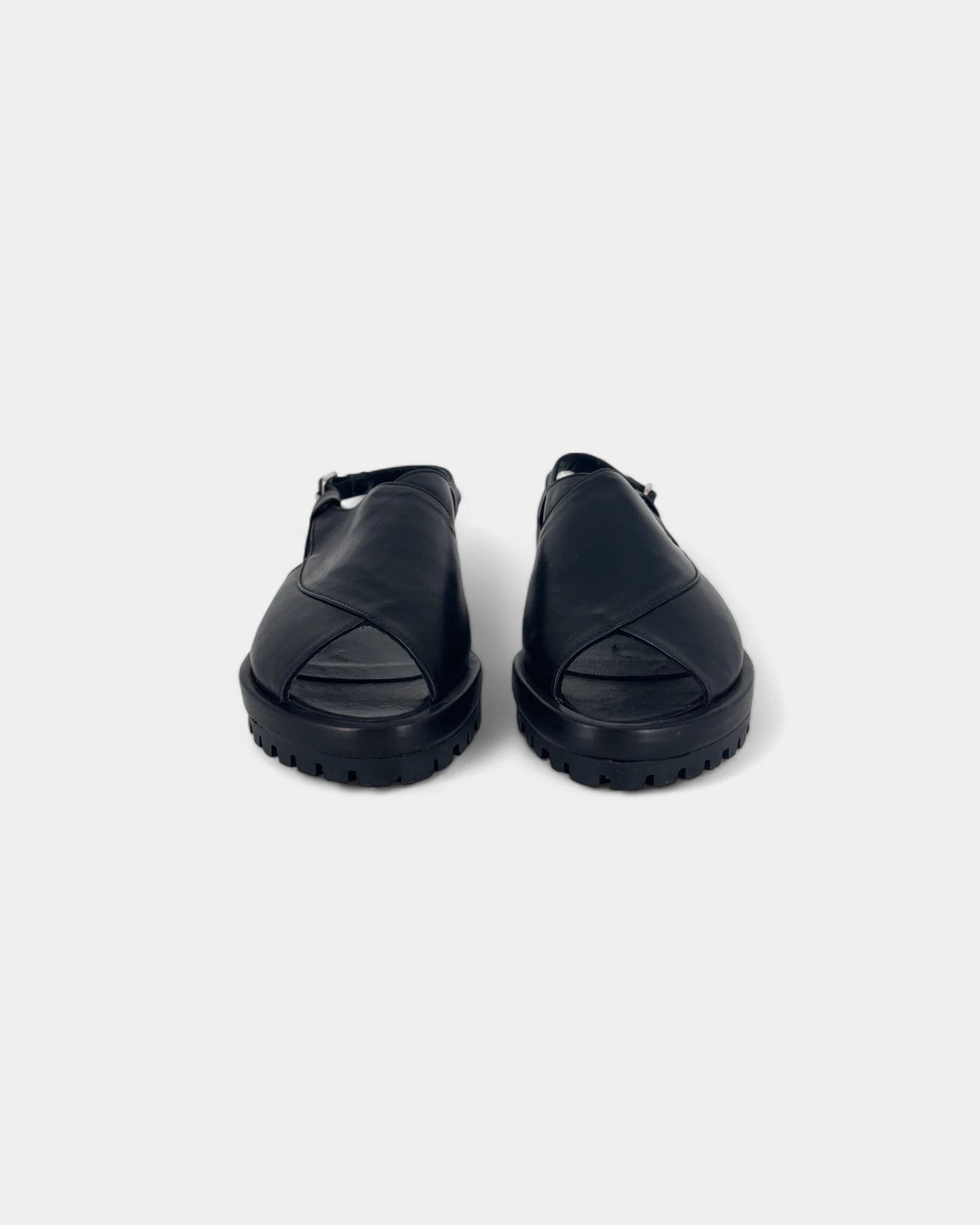 Sandales noires - 36 EU / 6 US