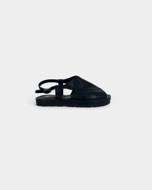 Sandales noires - 35 EU / 5 US