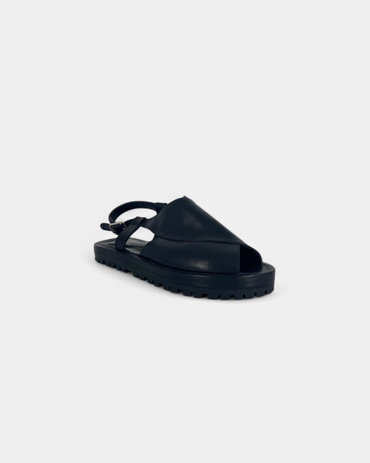 Sandales noires - 35 EU / 5 US