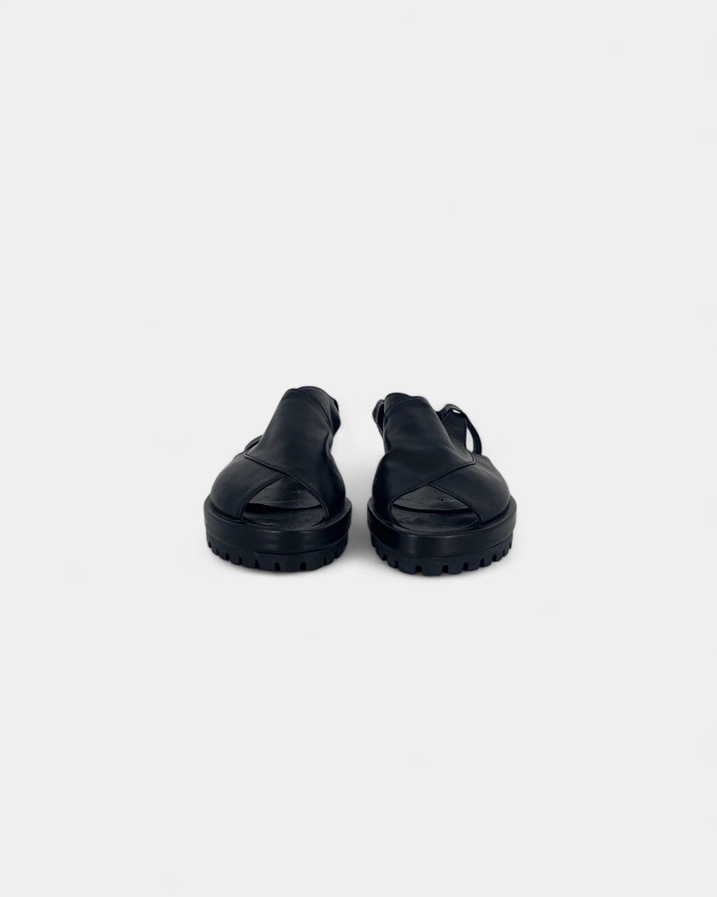 Sandales noires - 35 EU / 5 US