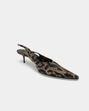 Leopard Print Slingbacks - 40 EU / 9 US