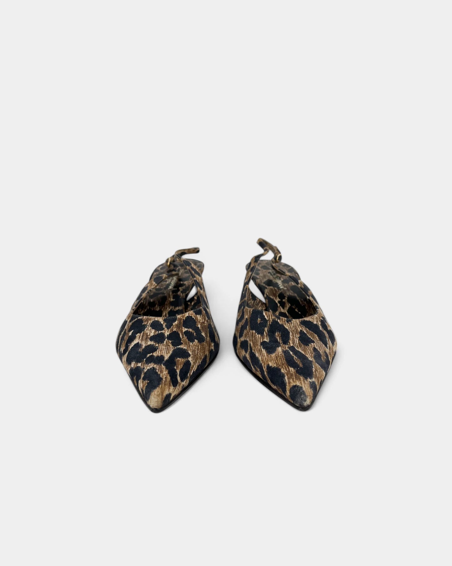 Slingbacks à motif léopard - 40 EU / 10 US