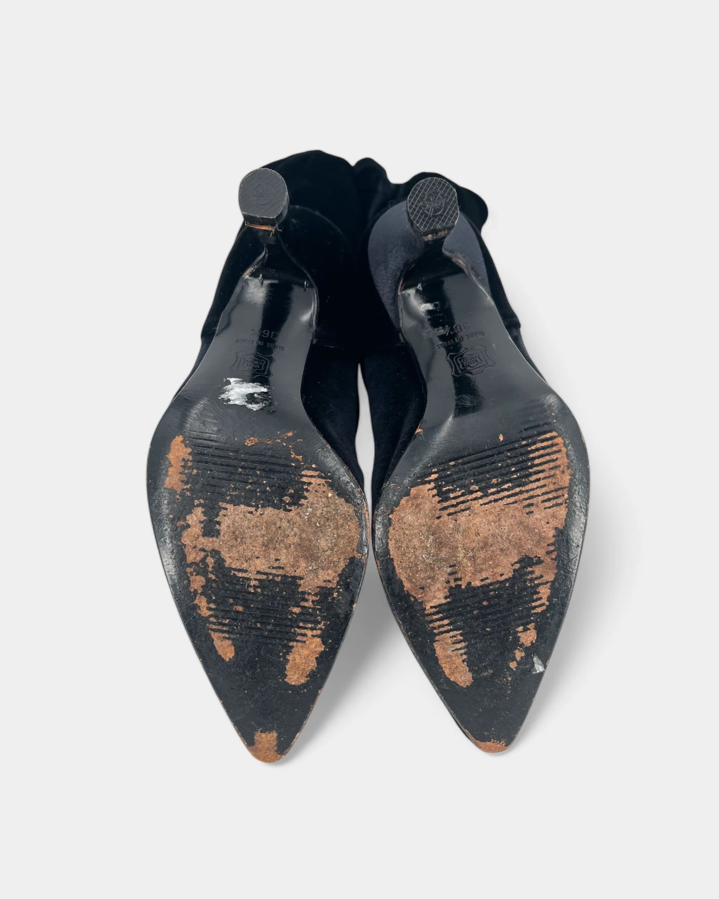 Bottes marines en velours - 36 EU / 6 US