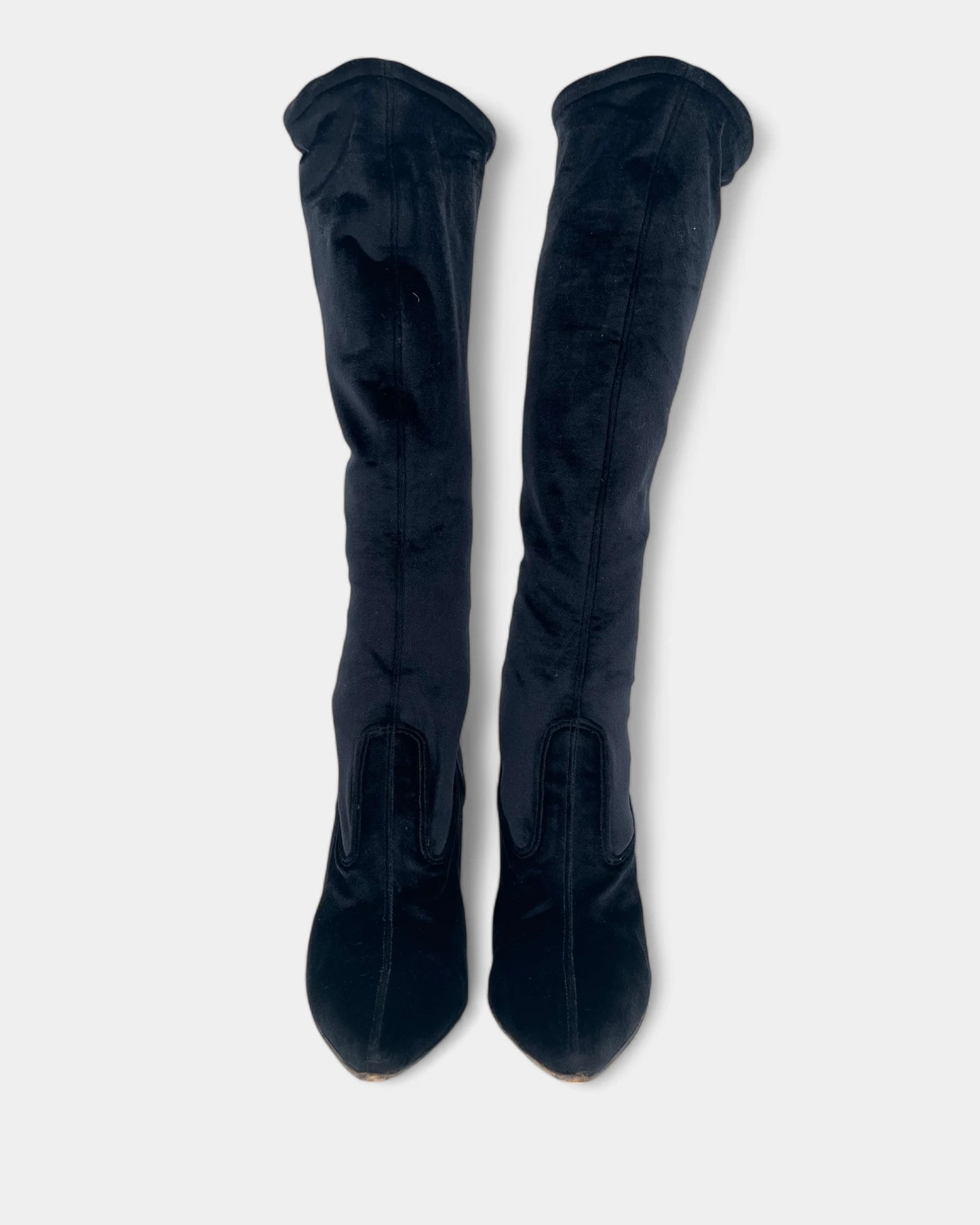 Bottes marines en velours - 36 EU / 6 US