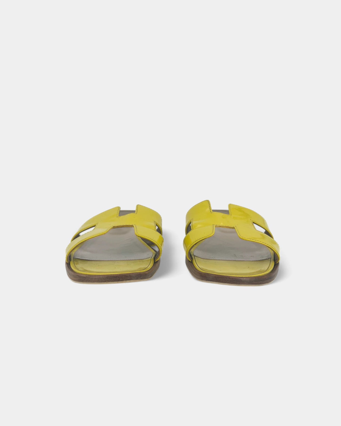 Yellow sandals